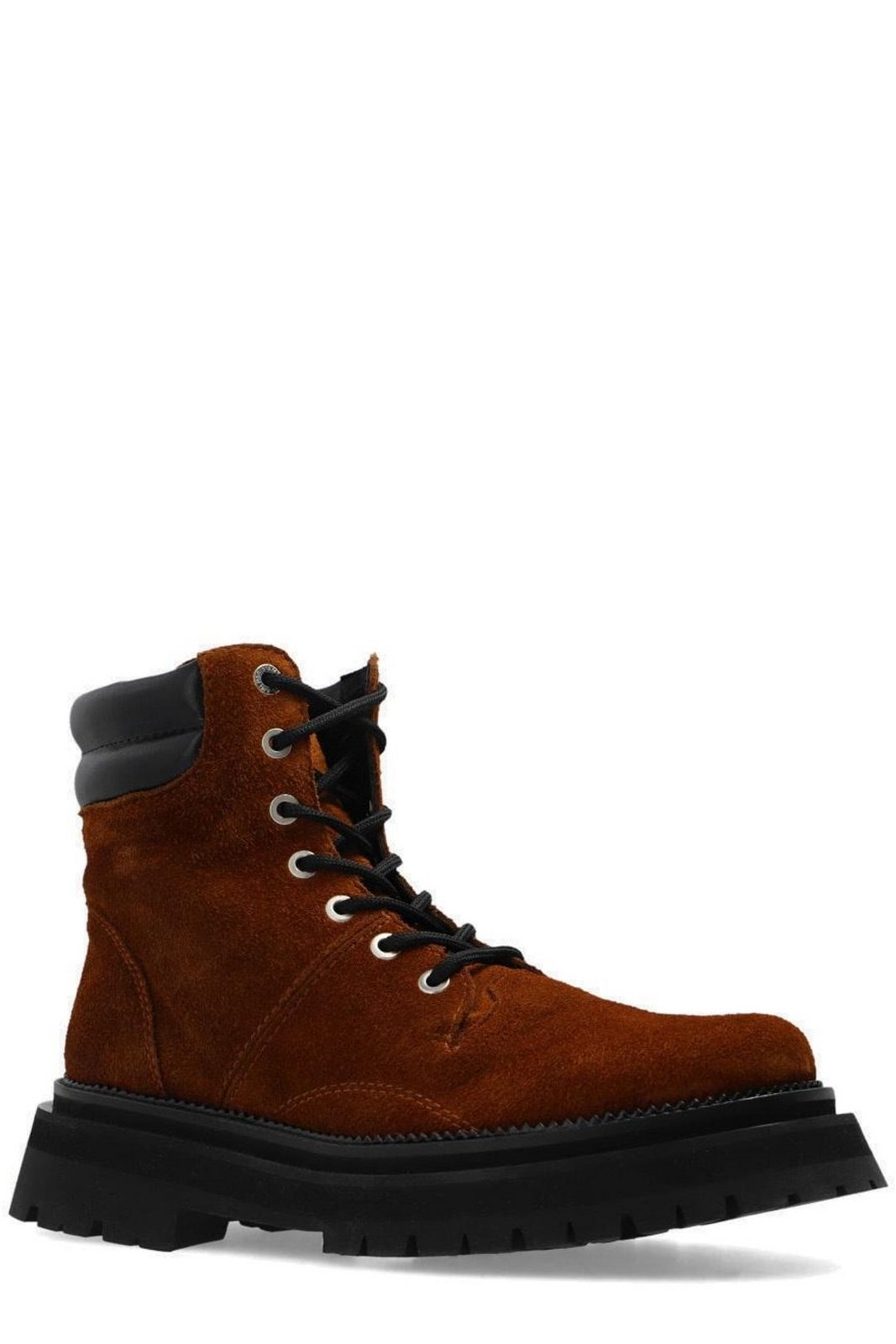 AMI Lace-Up Ankle Boots