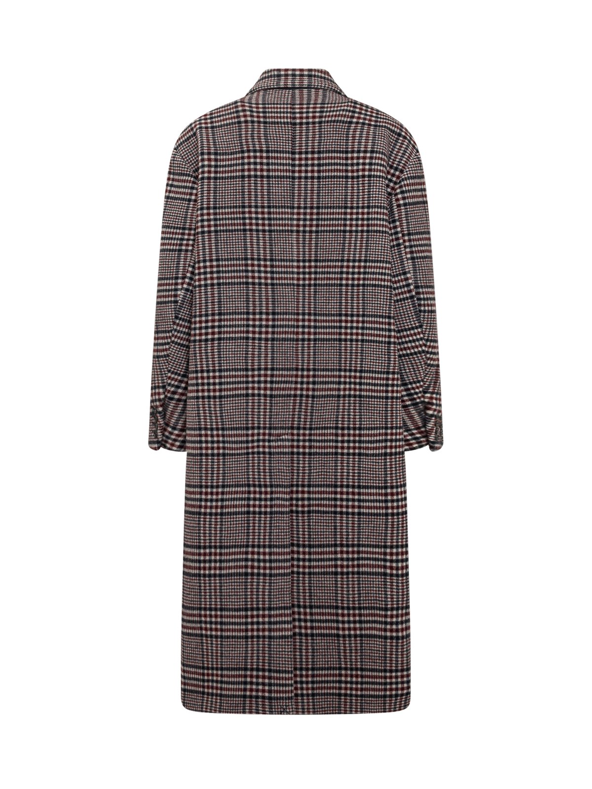 Isabel Marant Houndstooth Double-Breasted Coat