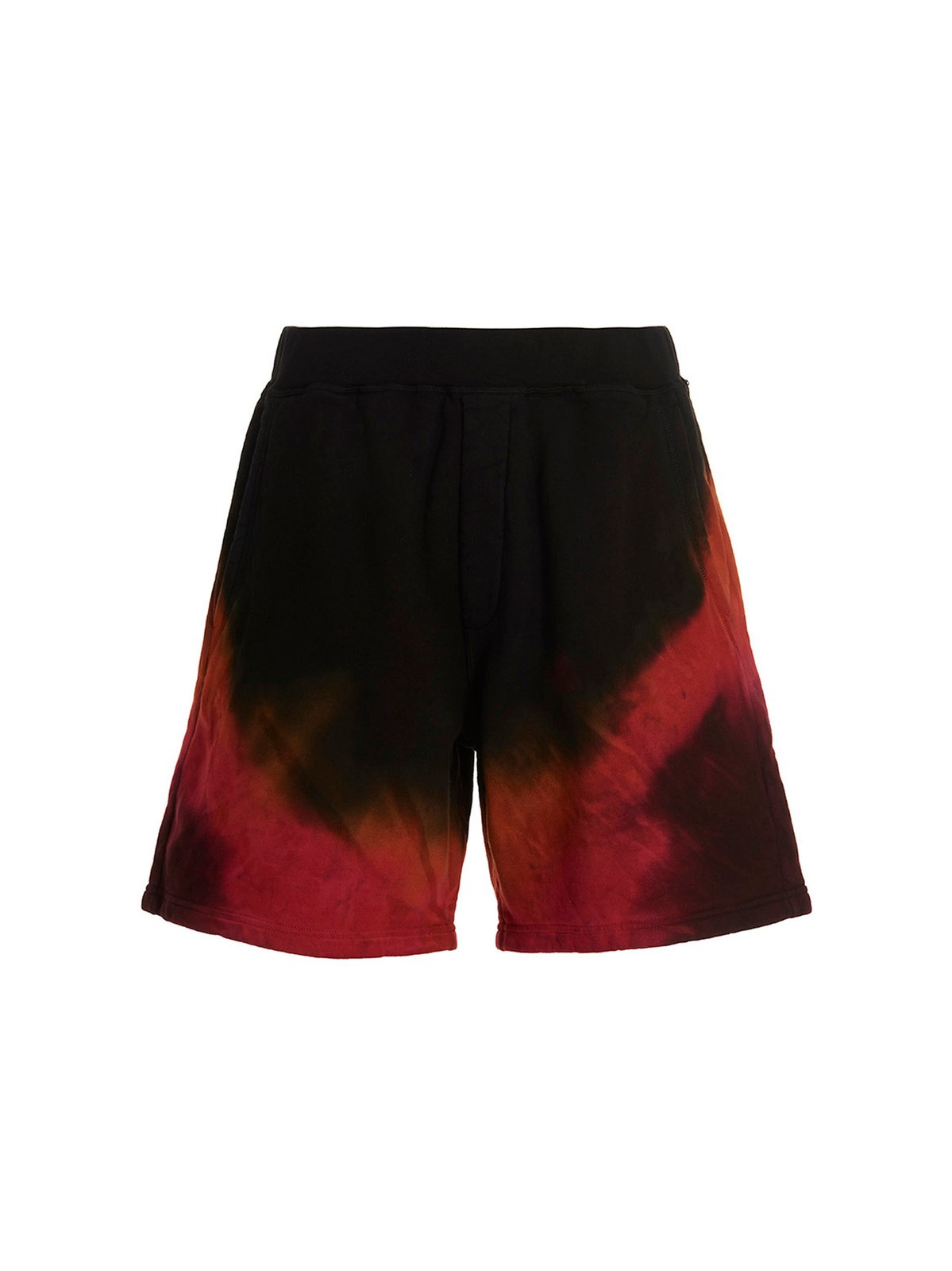 Dsquared2 Tie-Dyed Logo Printed Track Shorts
