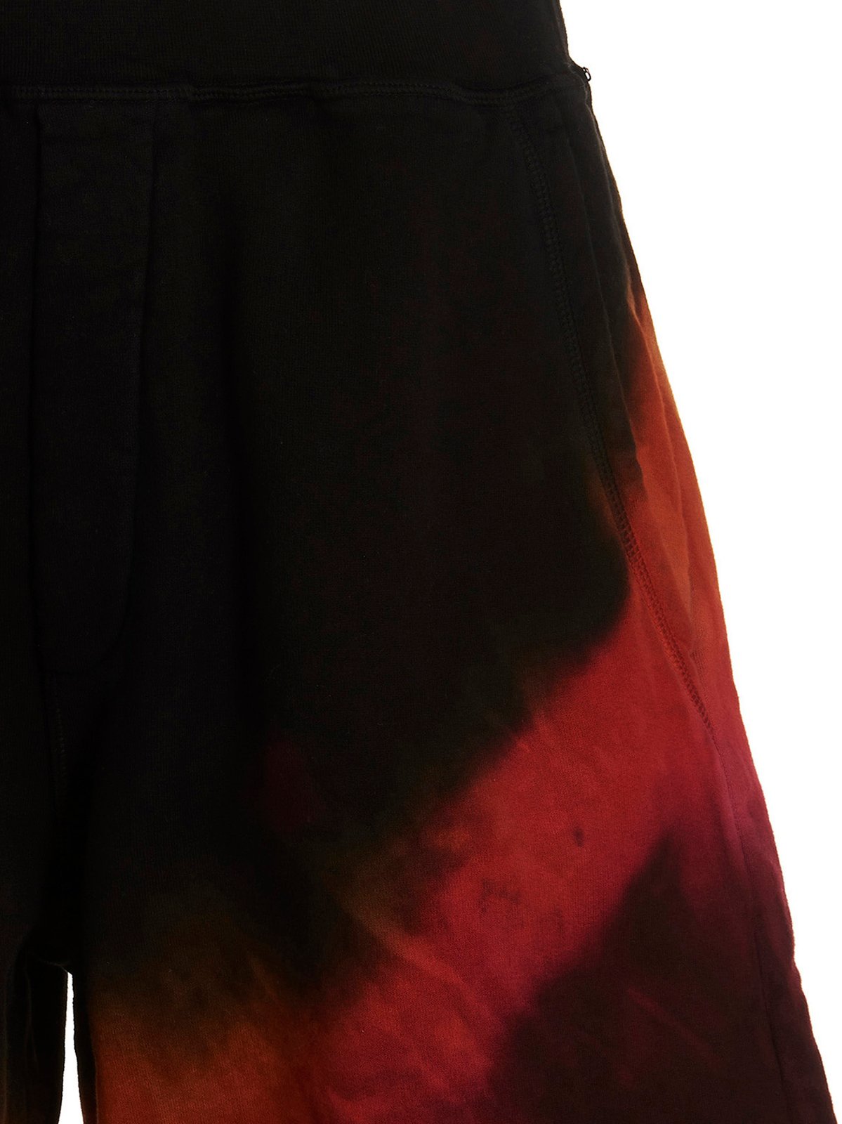 Dsquared2 Tie-Dyed Logo Printed Track Shorts