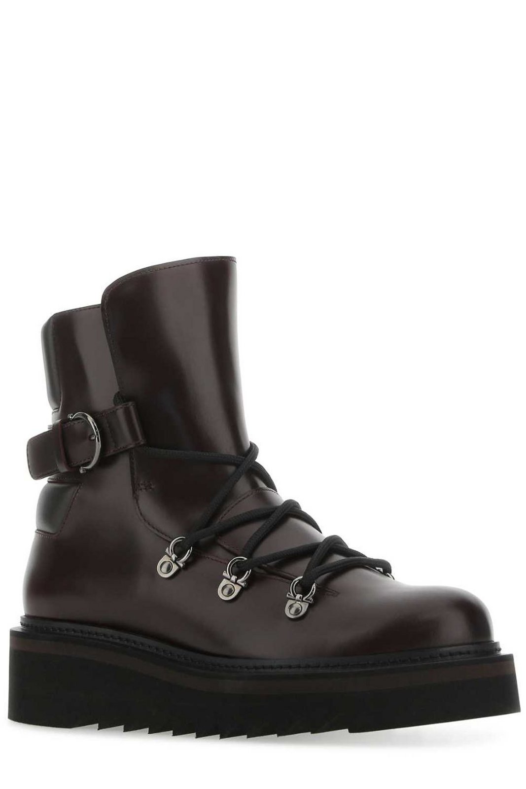 Ferragamo Lace-Up Hiking Boots