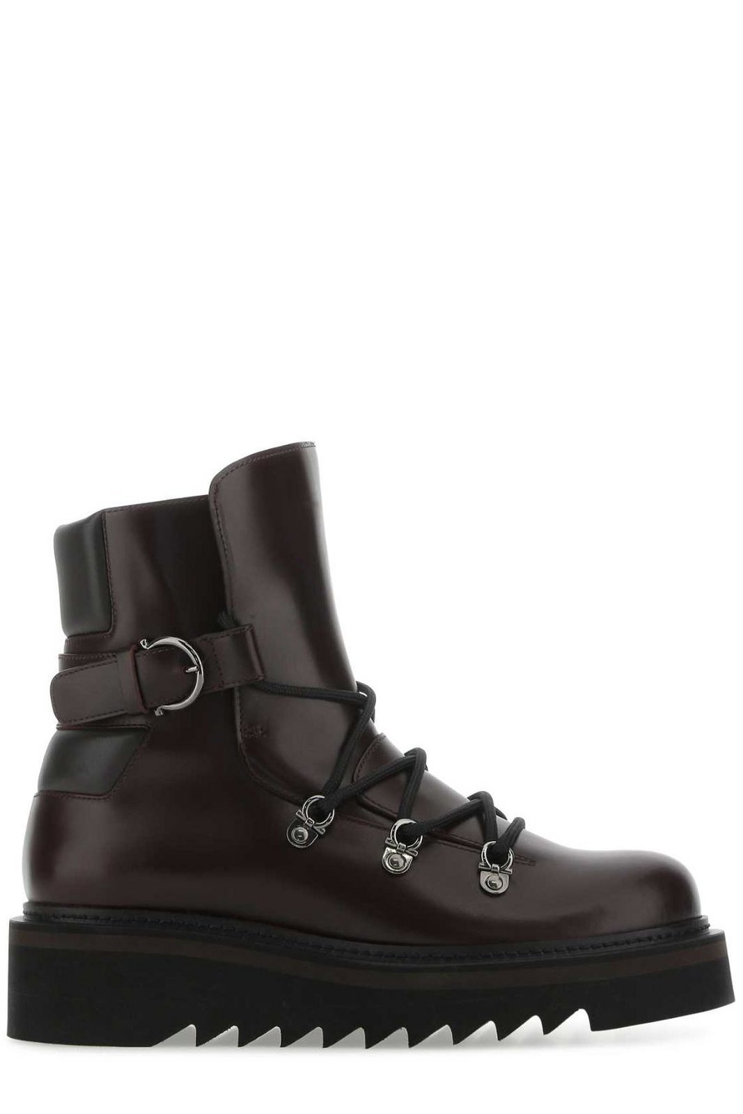 Ferragamo Lace-Up Hiking Boots