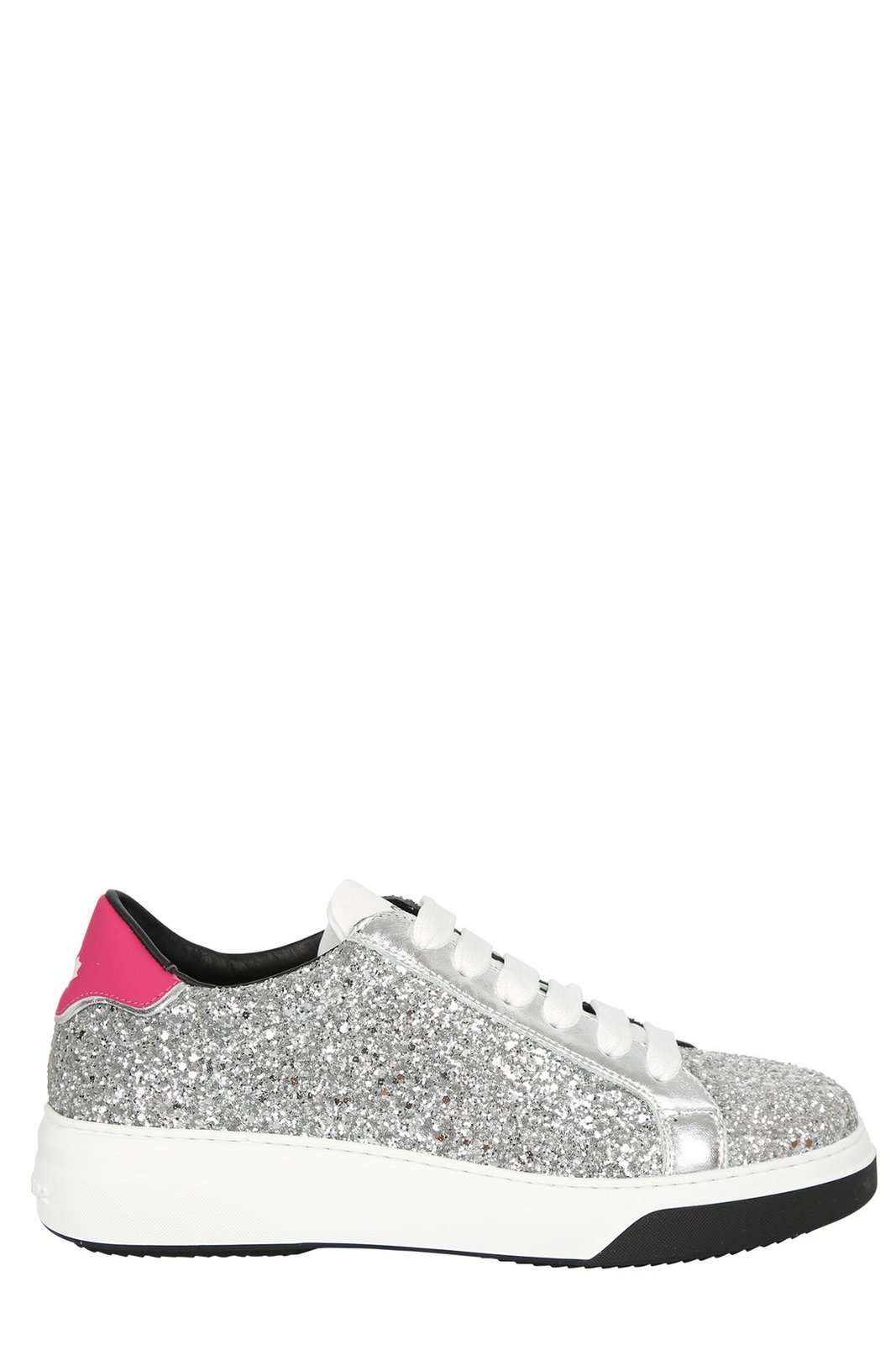 Dsquared2 Glittered Lace-Up Sneakers