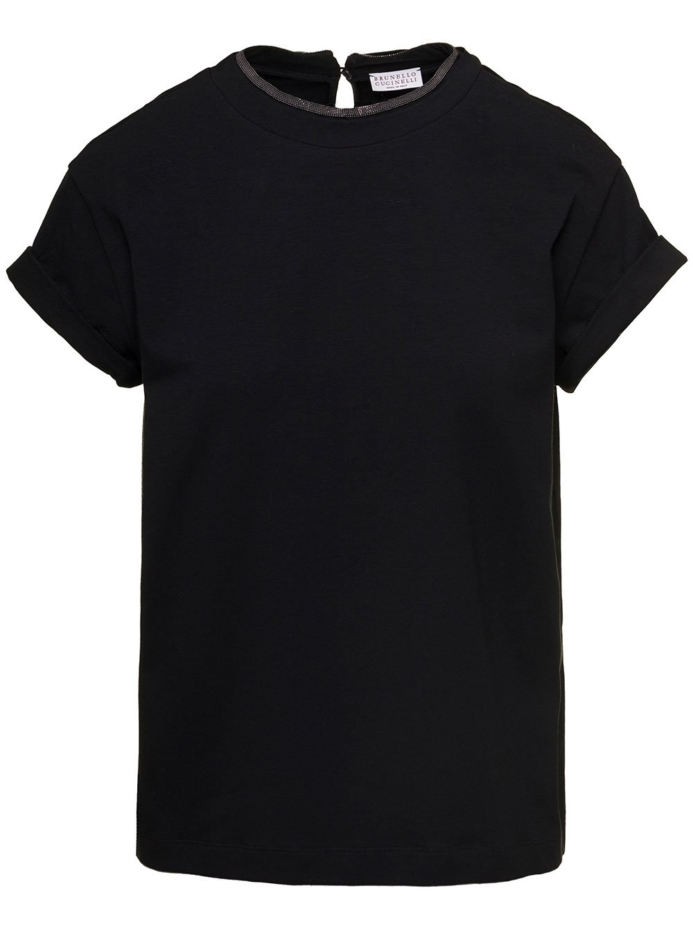 Brunello Cucinelli Embellished Crewneck T-Shirt