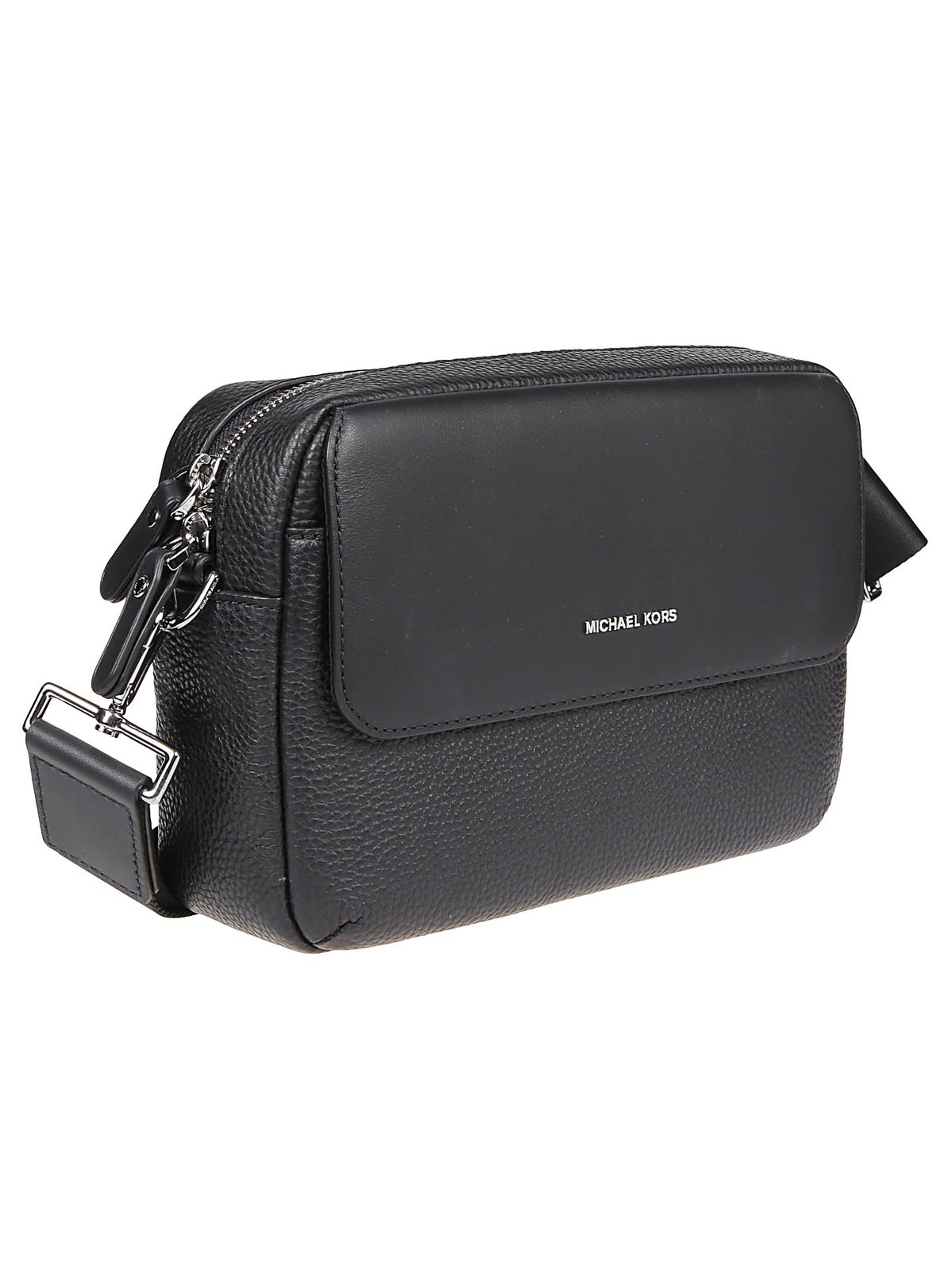 Michael Kors Hudson Logo Plaque Crossbody Bag
