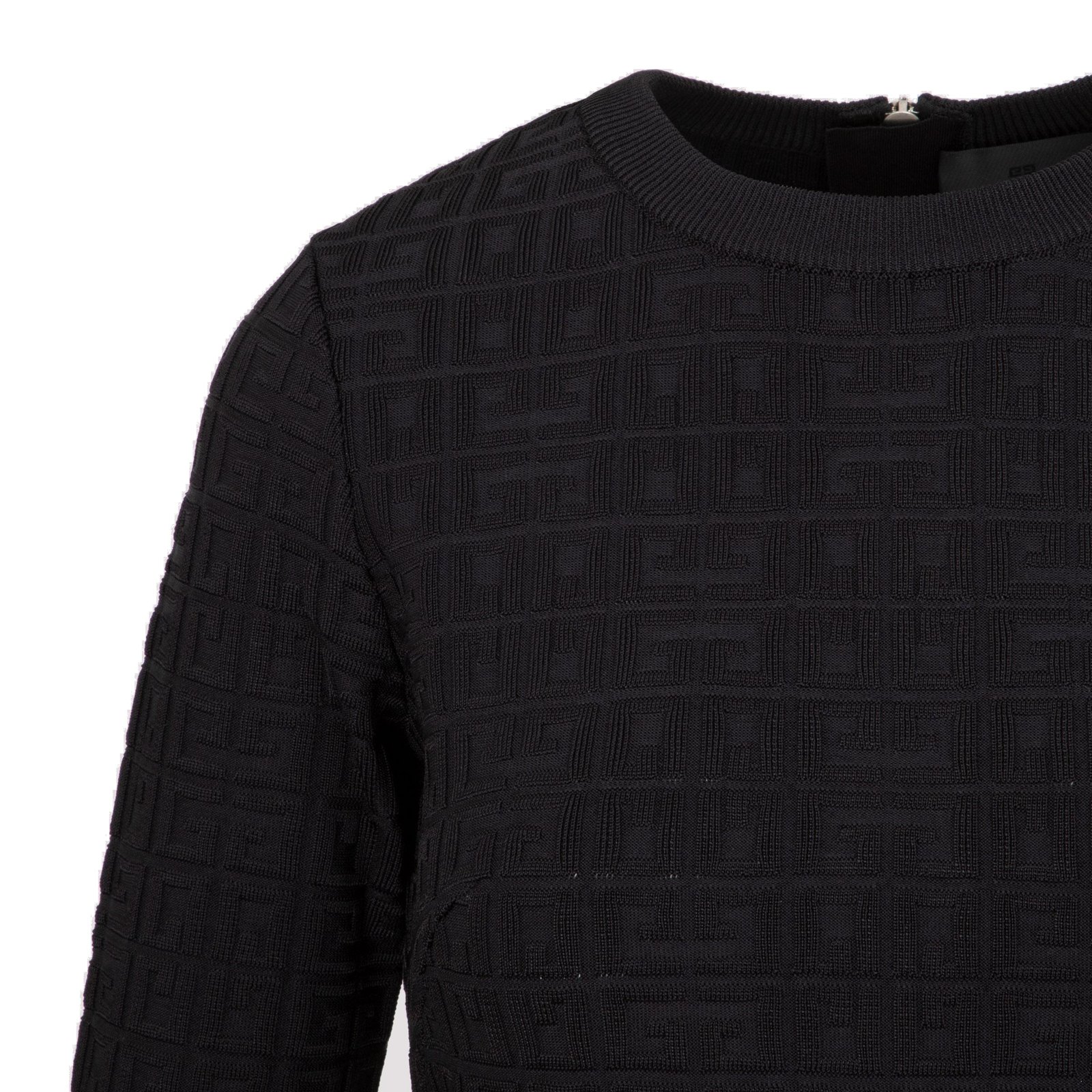 Givenchy 4G Jacquard Long-Sleeved Dress