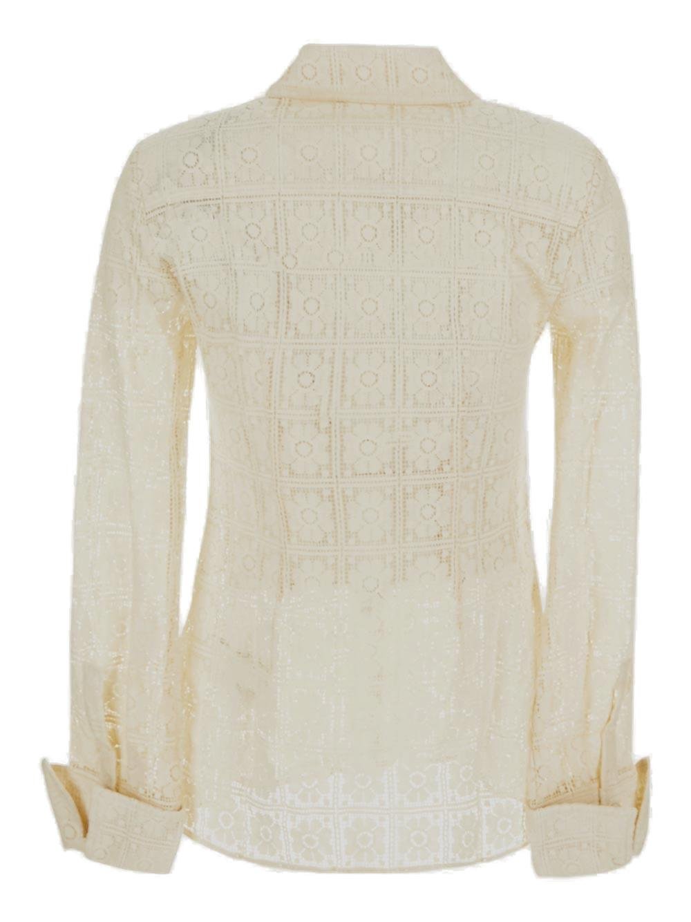 Sportmax Buttoned Long-Sleeved Shirt