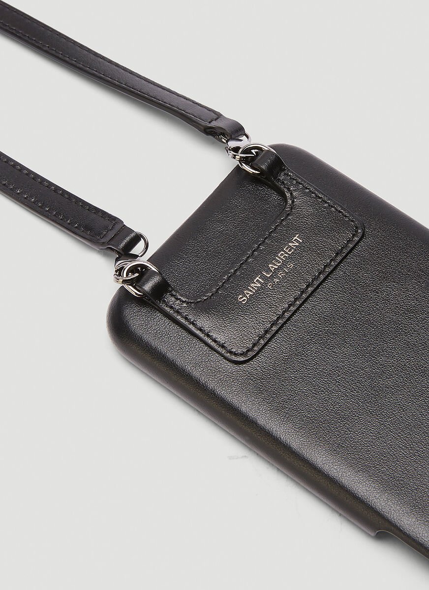 Saint Laurent iPhone 11 Crossbody Case