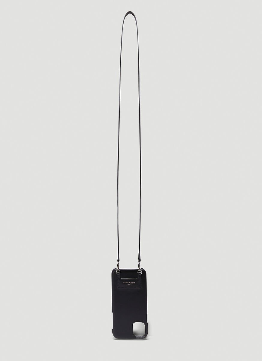 Saint Laurent iPhone 11 Crossbody Case