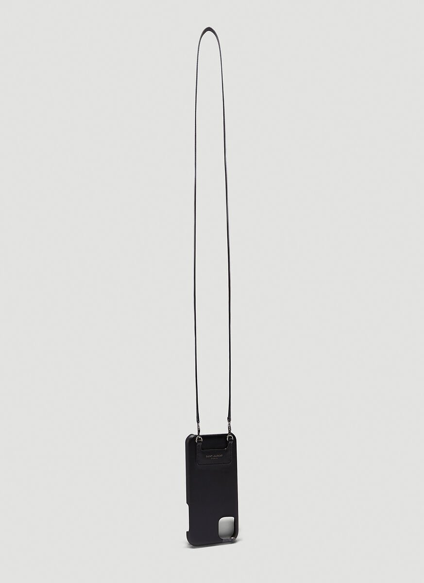 Saint Laurent iPhone 11 Crossbody Case