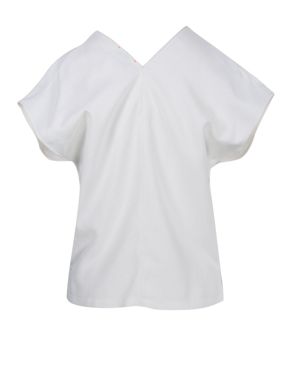 Forte Forte V-Neck Short-Sleeved Blouse