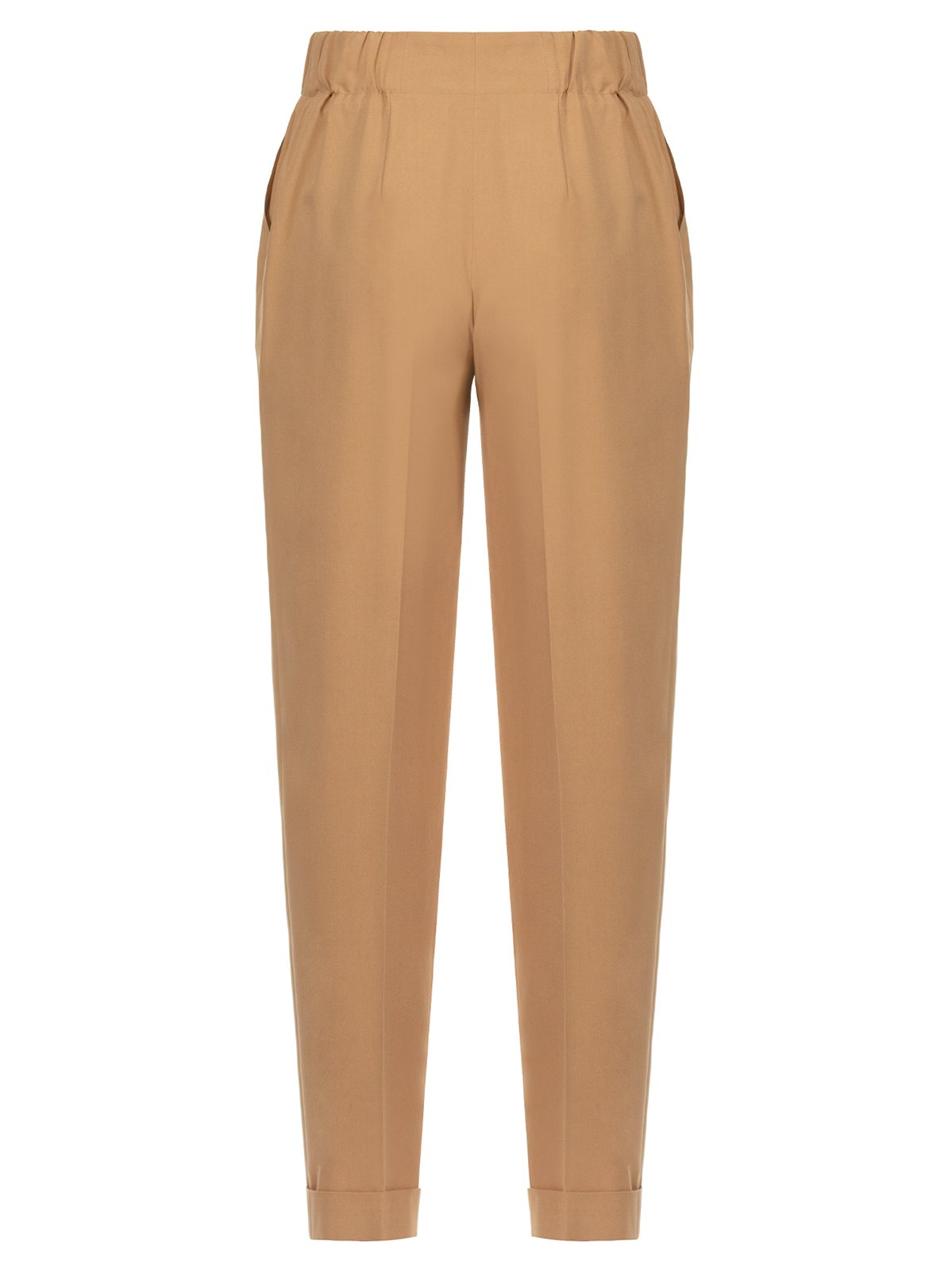 Ferragamo High-Waisted Straight Leg Pants