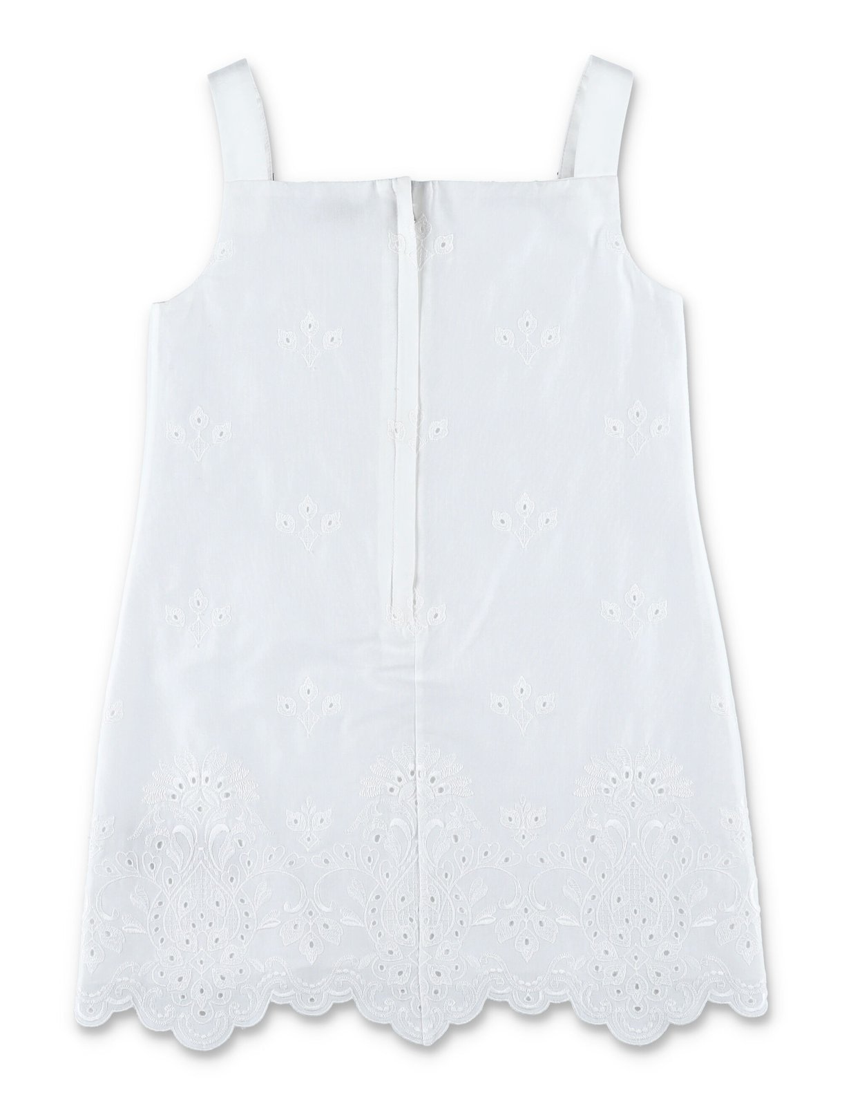 Dolce & Gabbana Kids DG Logo Plaque Sleeveless Dress