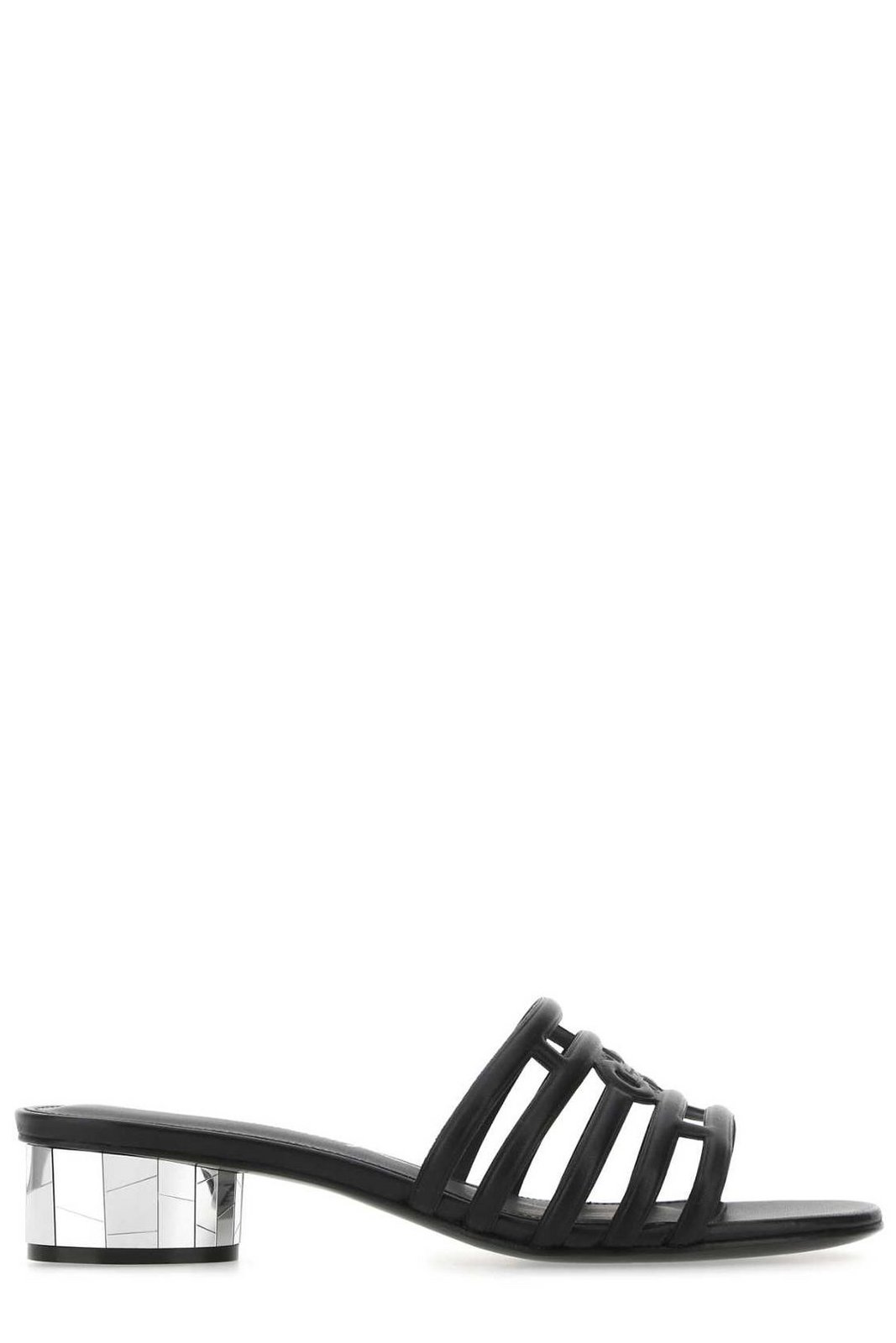 Ferragamo Finn Open-Toe Mules