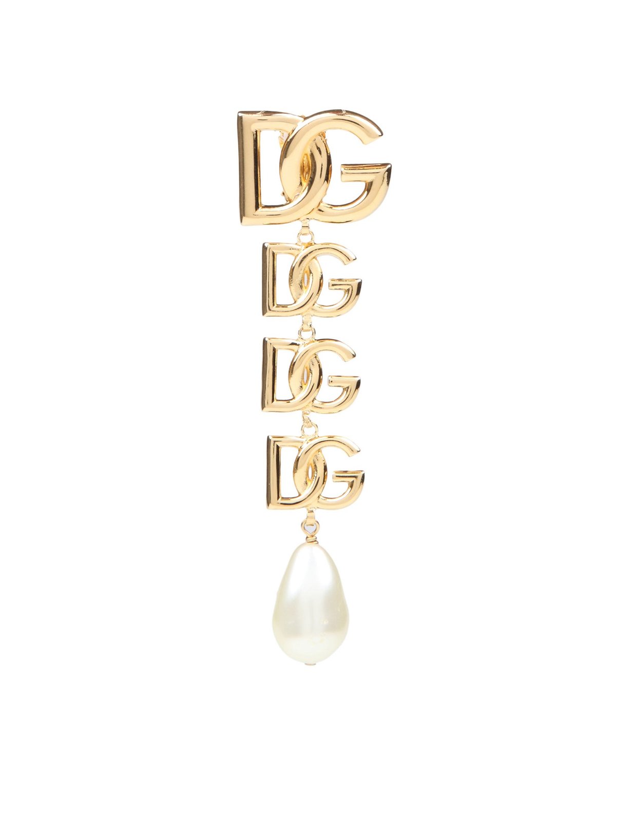 Ohrclips mit Dolce & Gabbana-Logodetail