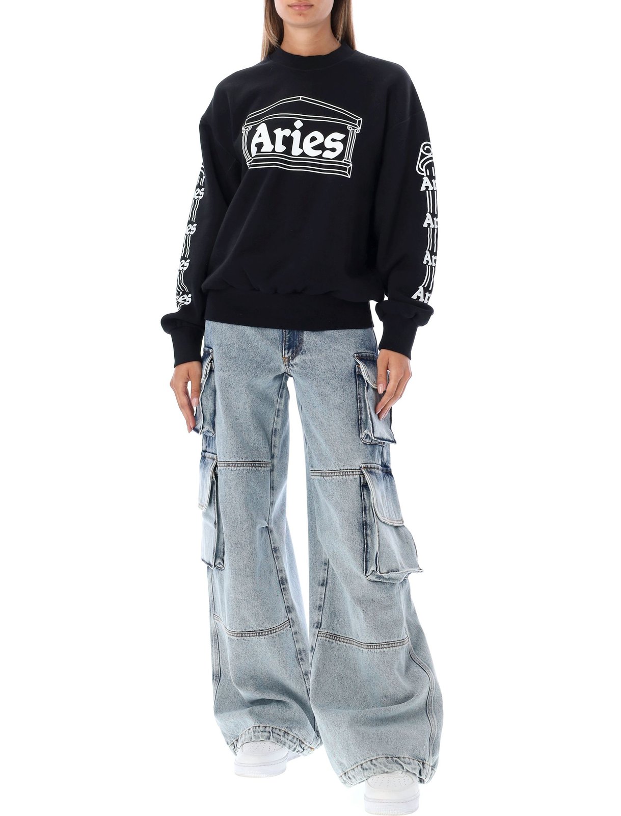 Sweatshirt mit Widder-Logo und Rundhalsausschnitt 5 Sweatshirt mit Widder-Logo und Rundhalsausschnitt