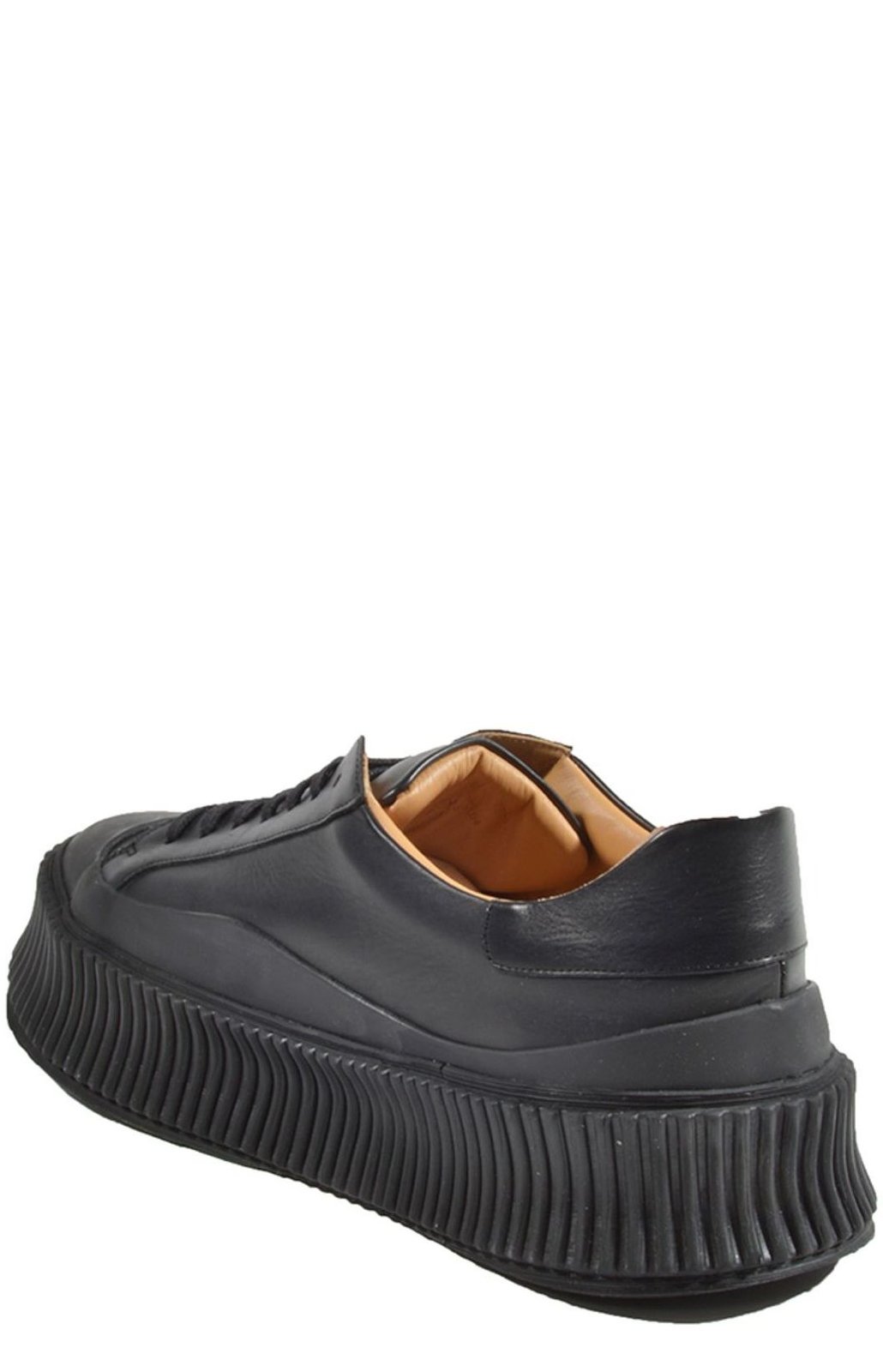 Jil Sander Low-Top-Sneaker mit runder Zehenpartie