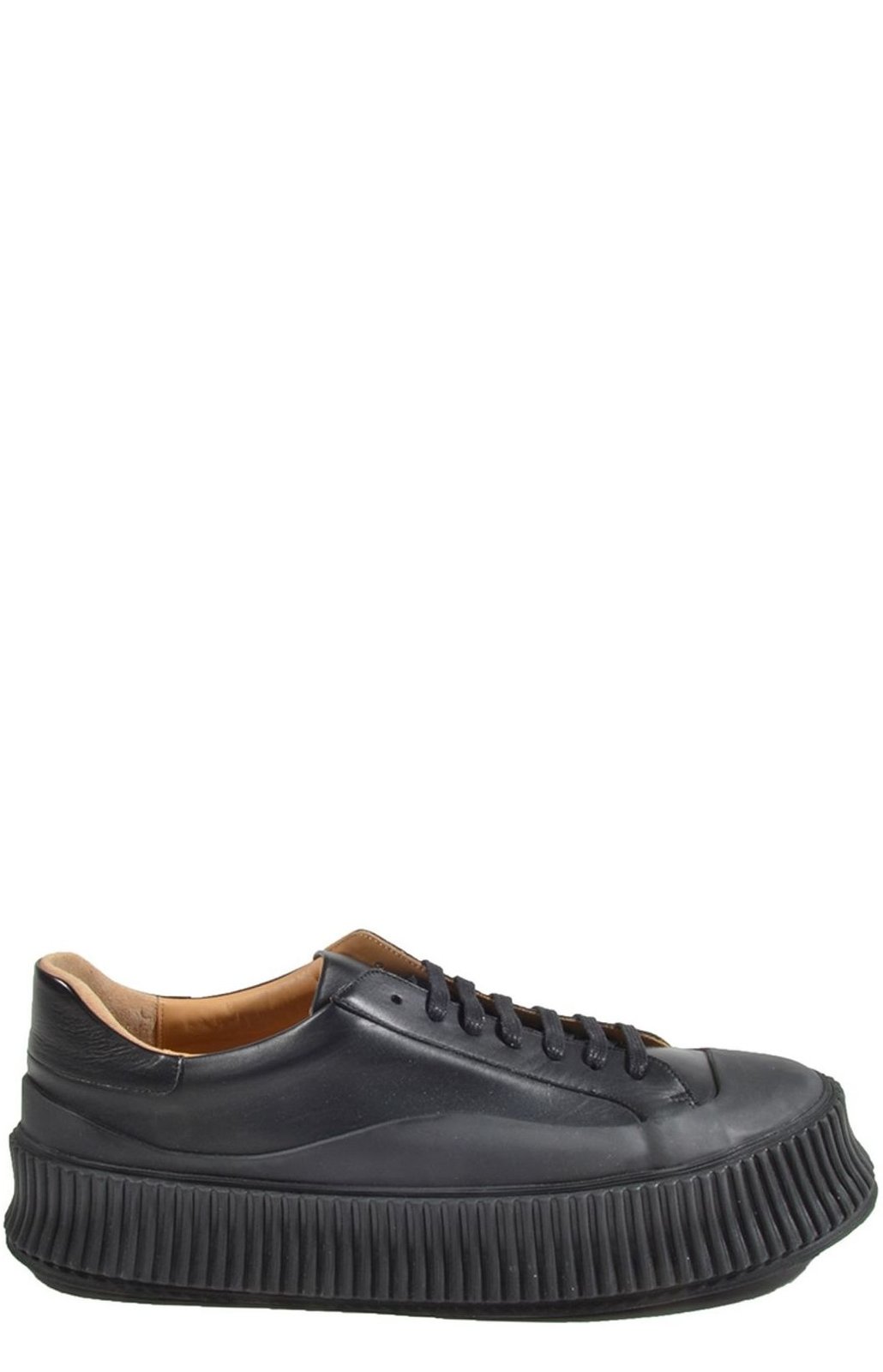 Jil Sander Low-Top-Sneaker mit runder Zehenpartie