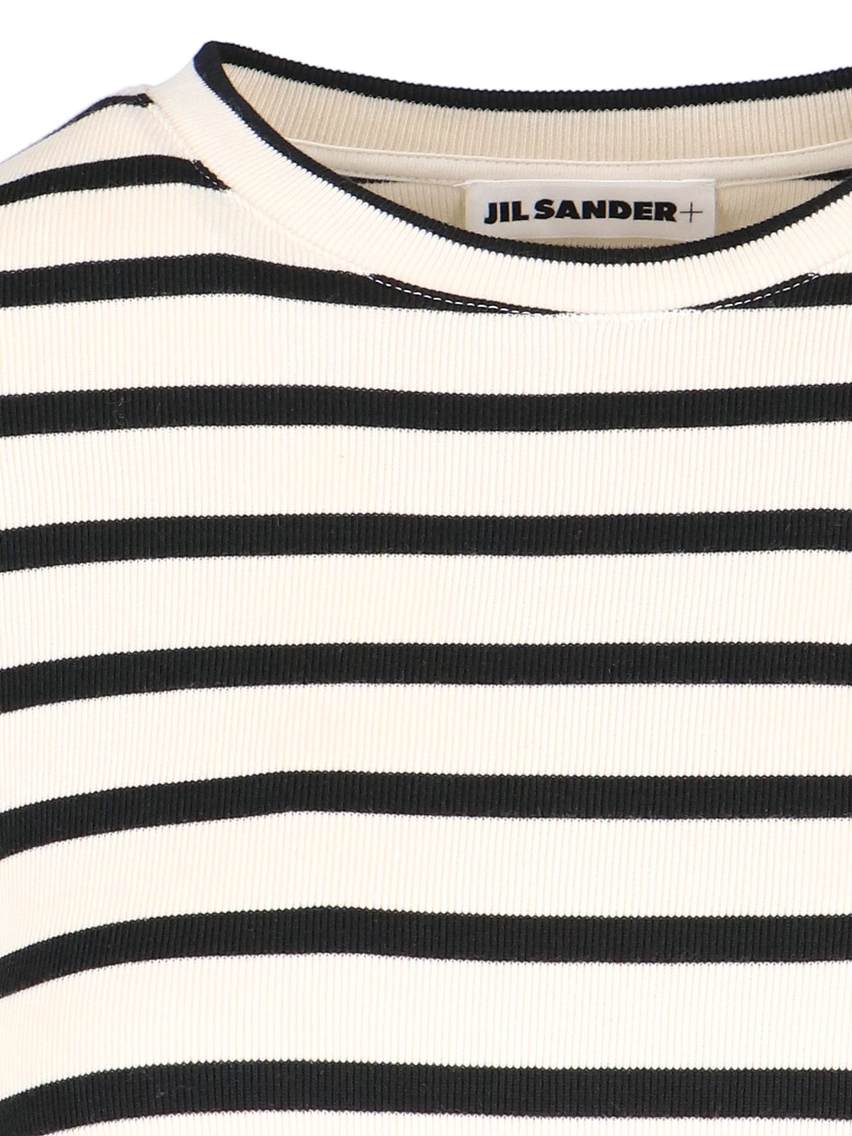 Jil Sander+ Gestreiftes Langarm-T-Shirt