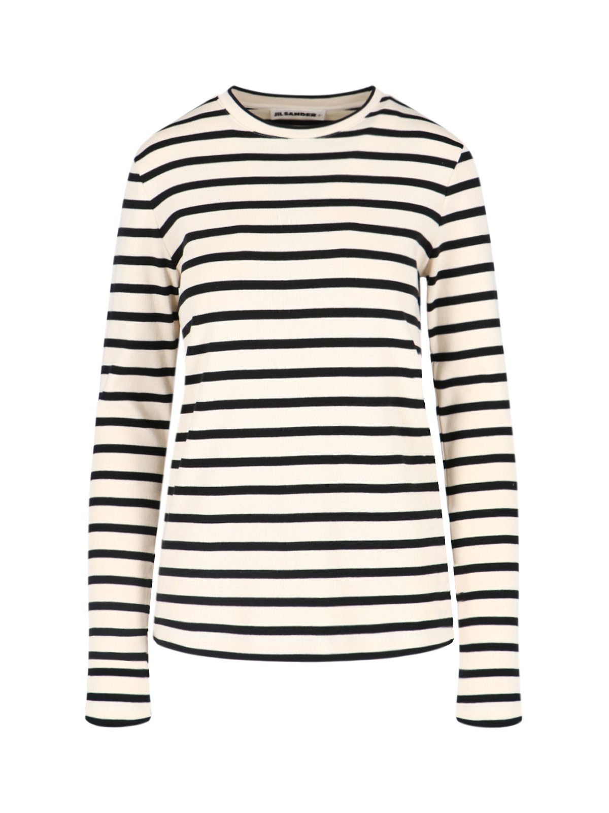 Jil Sander+ Gestreiftes Langarm-T-Shirt