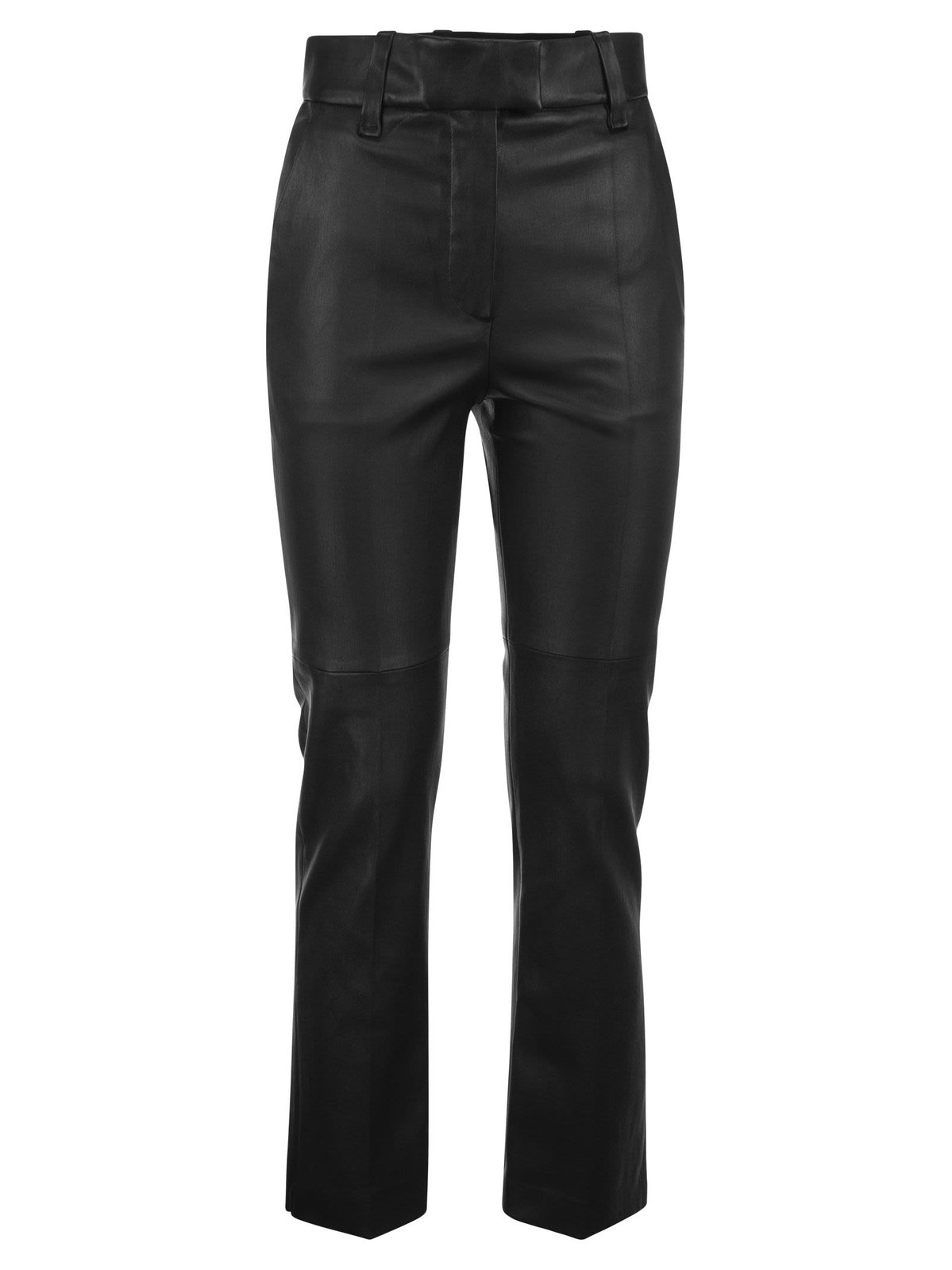 Brunello Cucinelli Hose mit geradem Bein und hoher Taille