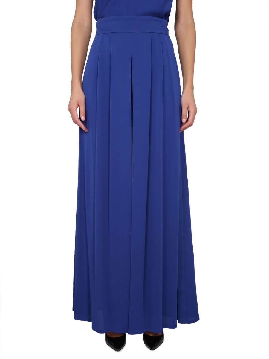 Max Mara Hose mit weitem Bein und hoher Taille