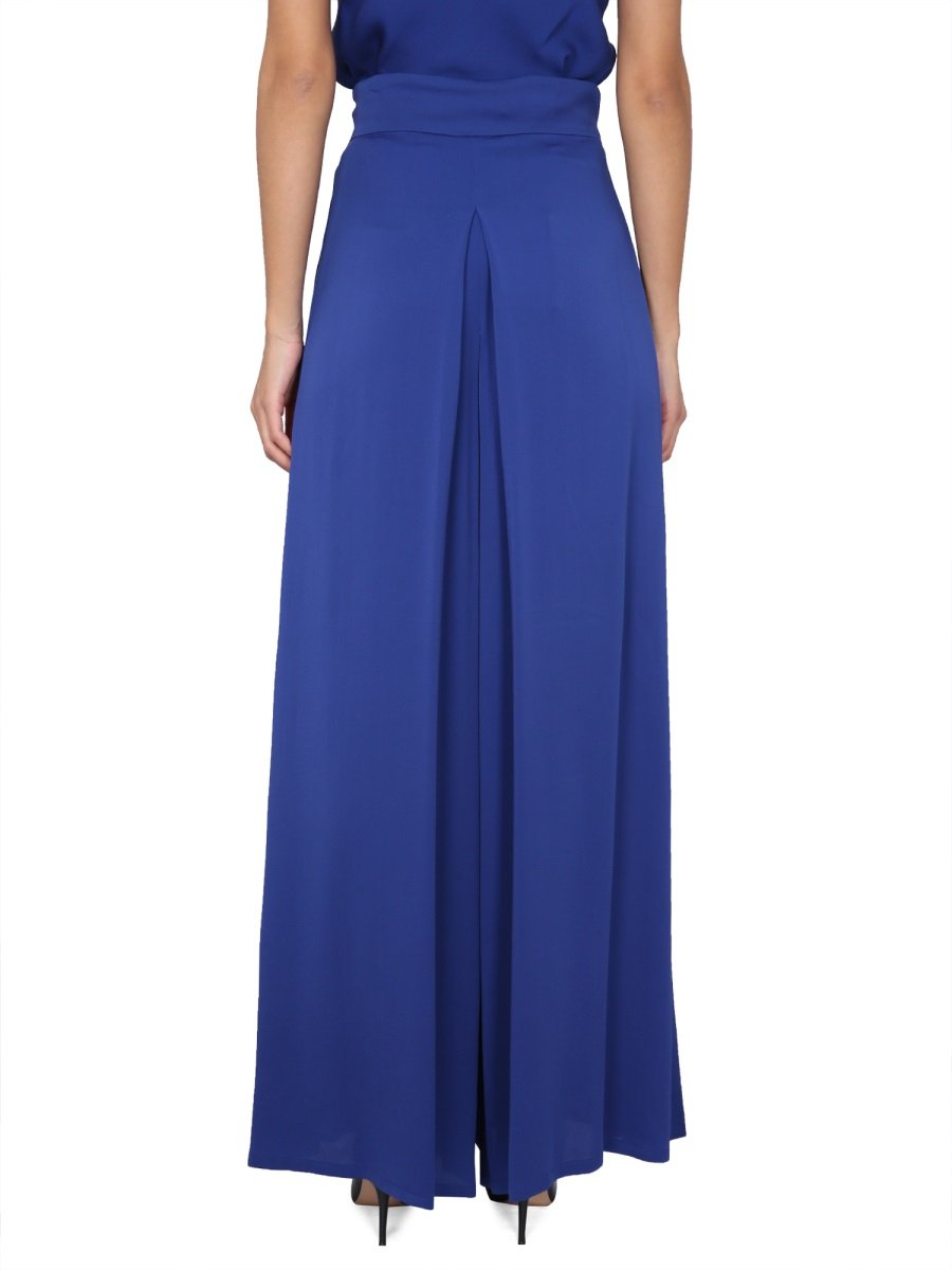 Max Mara Hose mit weitem Bein und hoher Taille