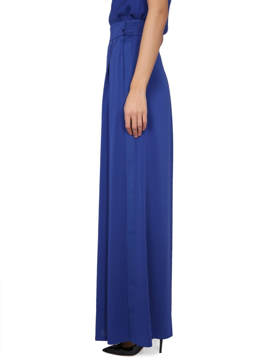 Max Mara Hose mit weitem Bein und hoher Taille