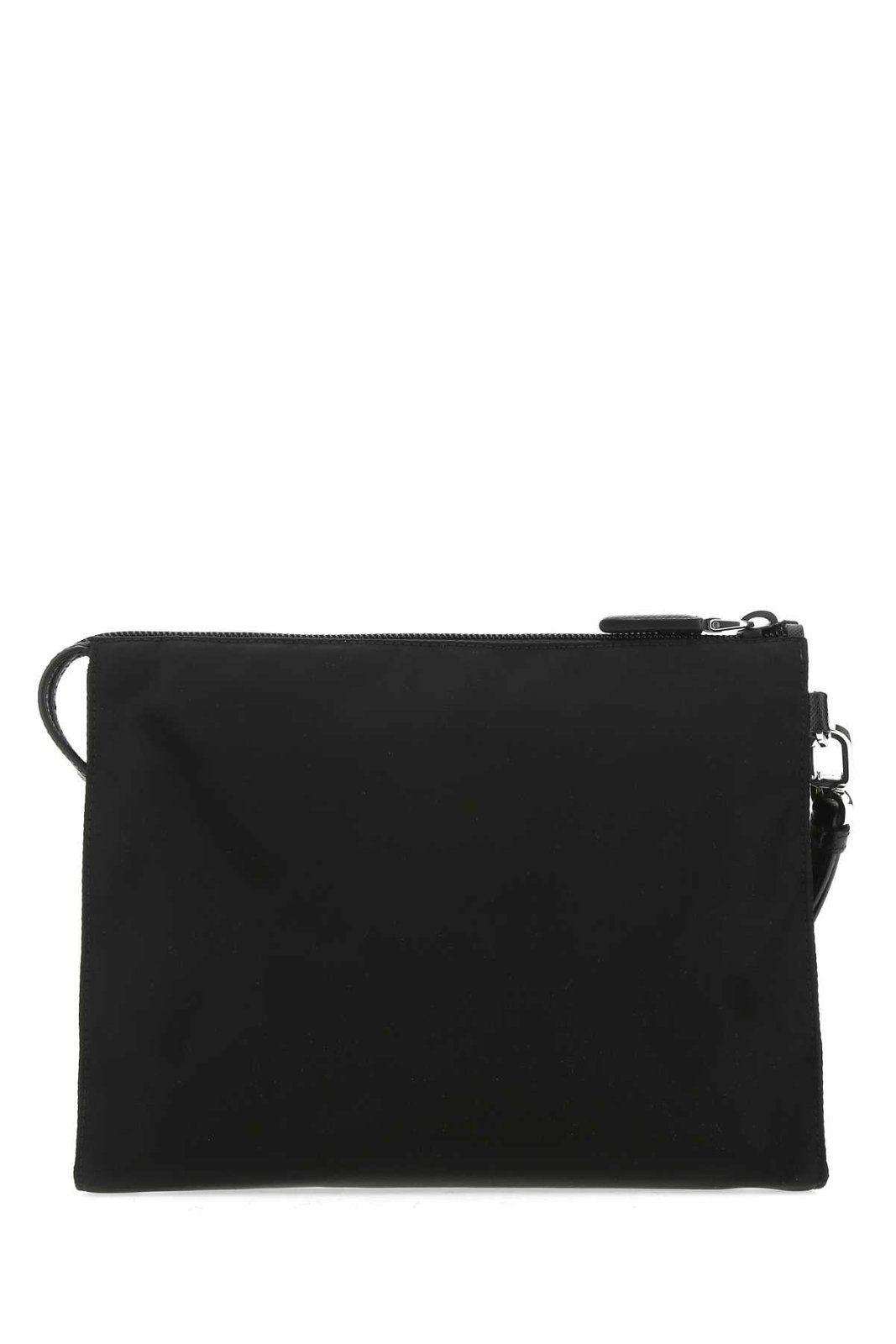 Prada Logo Plaque Pouch