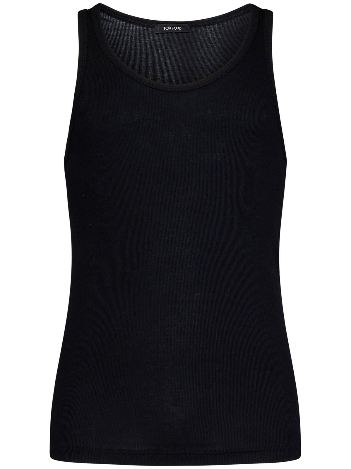 Tom Ford Ribbed Crewneck Tank Top