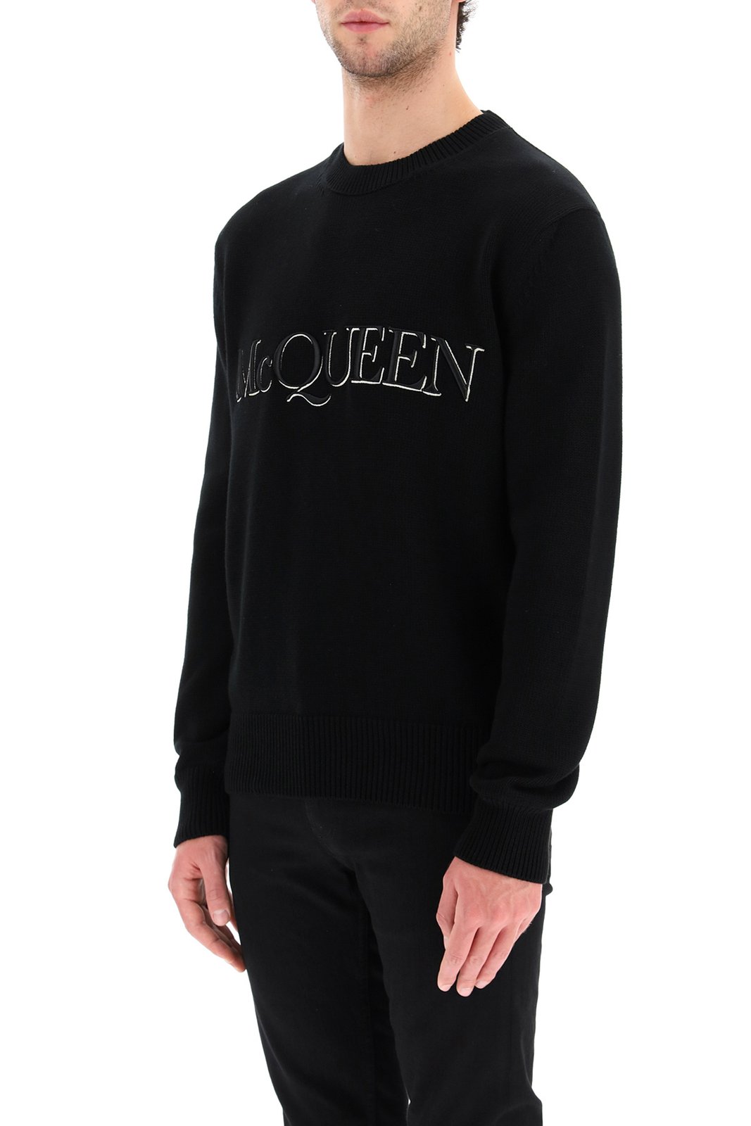Alexander McQueen Knitted Crewneck Jumper