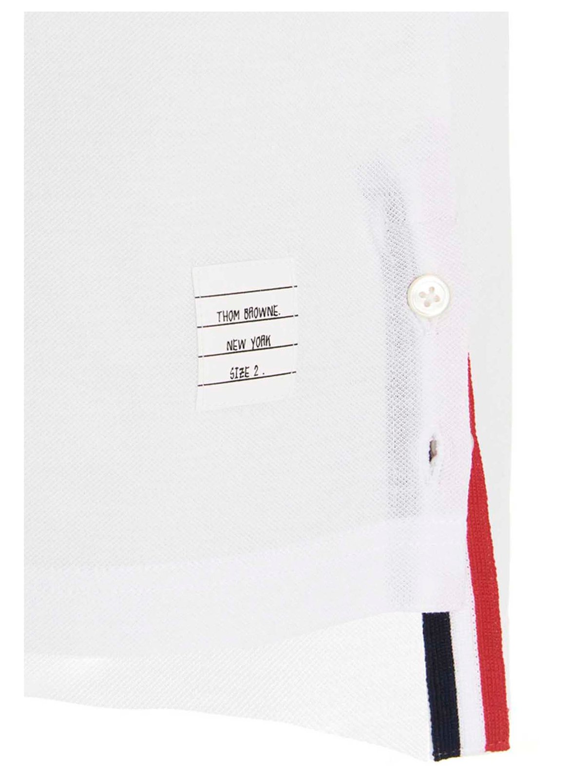 Thom Browne RWB Short-Sleeved Polo Shirt