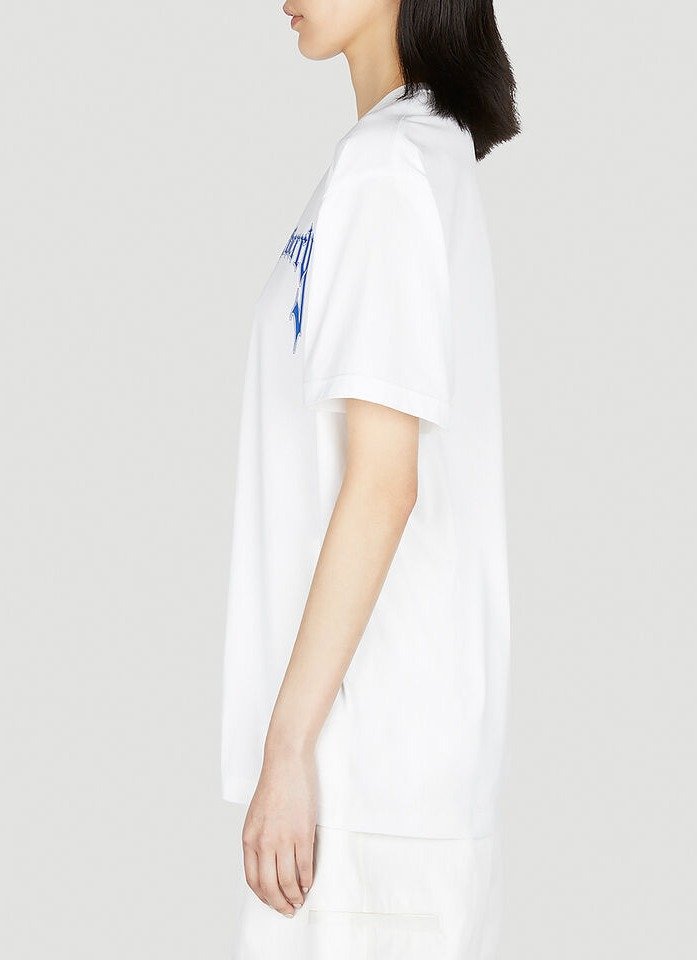 Burberry Logo Printed Crewneck T-Shirt