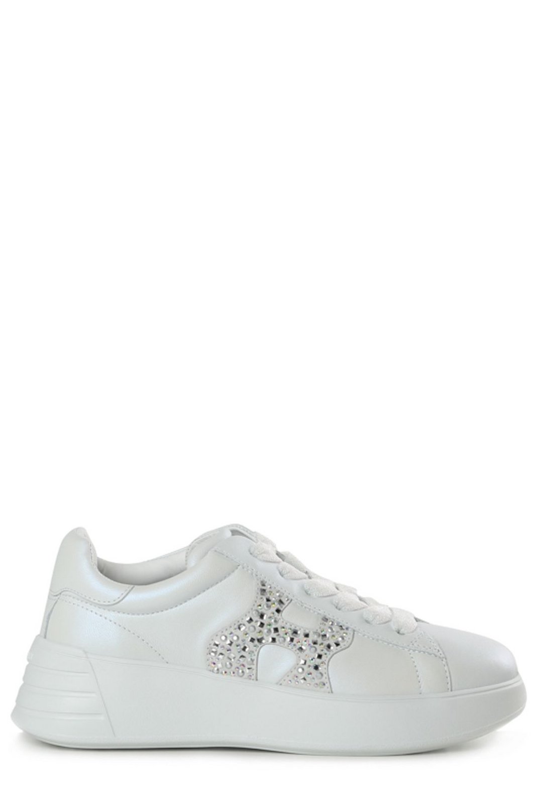 Hogan Logo Embellished Low-Top Sneakers