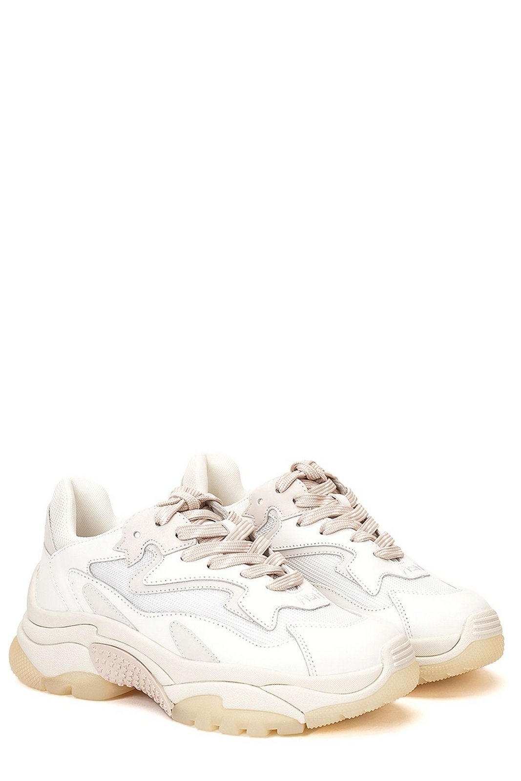 Ash Panelled Lace-Up Sneakers