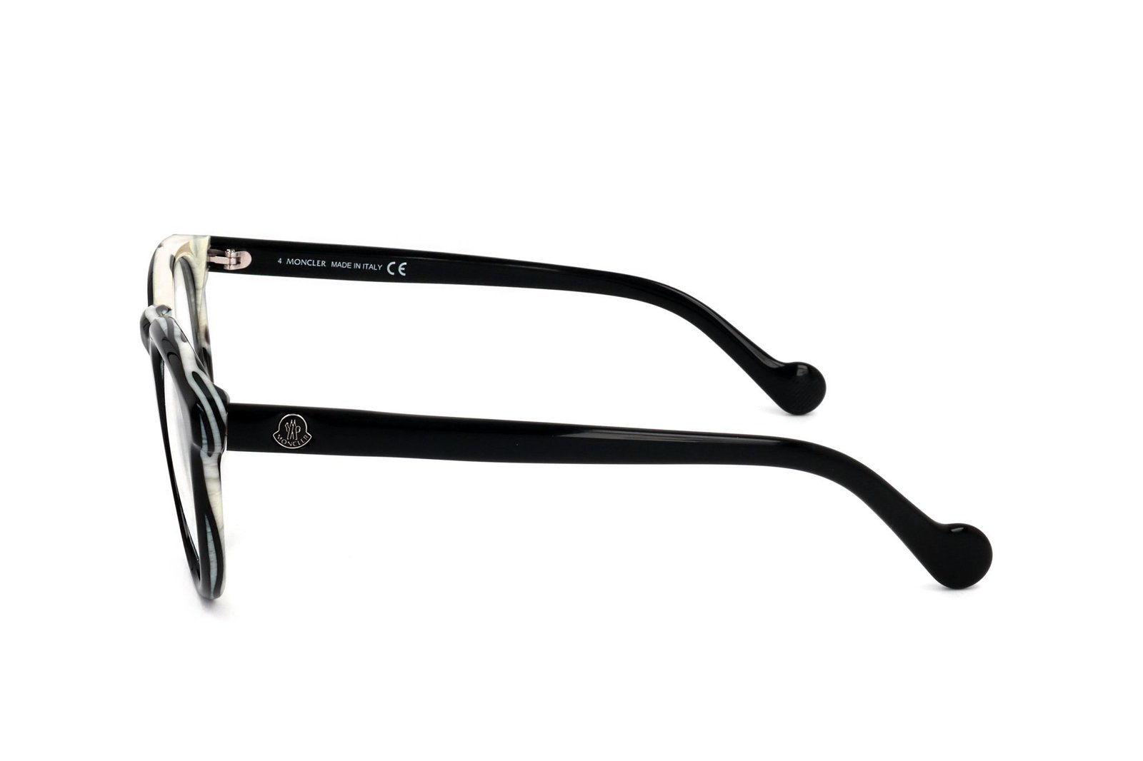 Moncler Eyewear Oval Frame Glasses