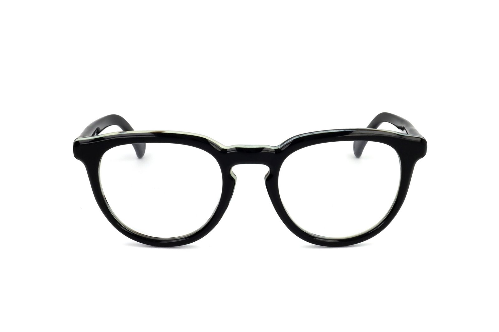 Moncler Eyewear Oval Frame Glasses