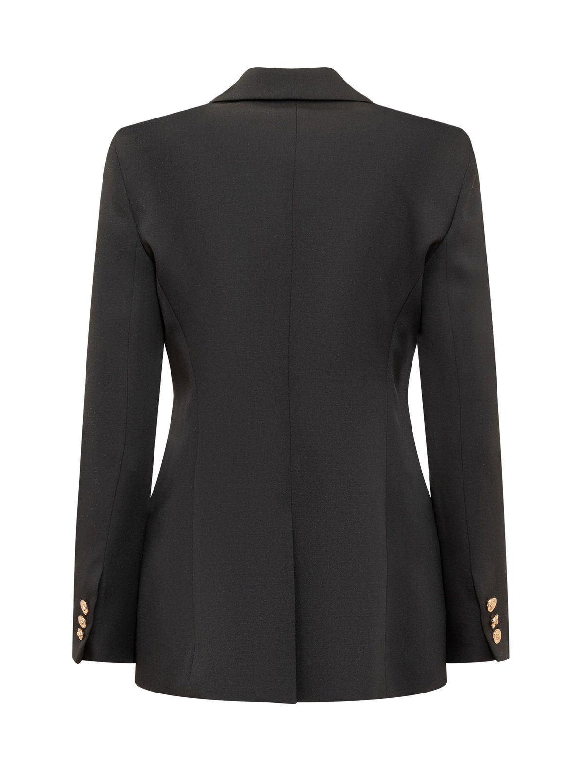 Versace Single-Breasted Buttoned Blazer