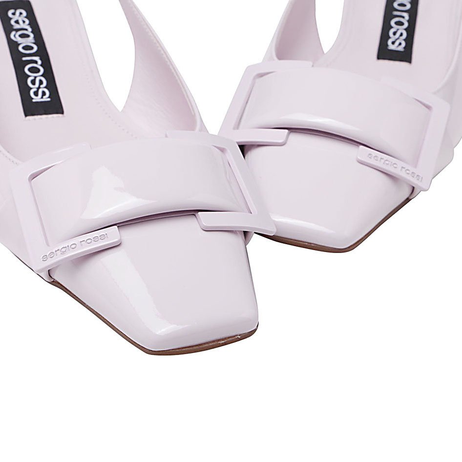 Sergio Rossi SR Twenty Slingback Ballerina Shoes