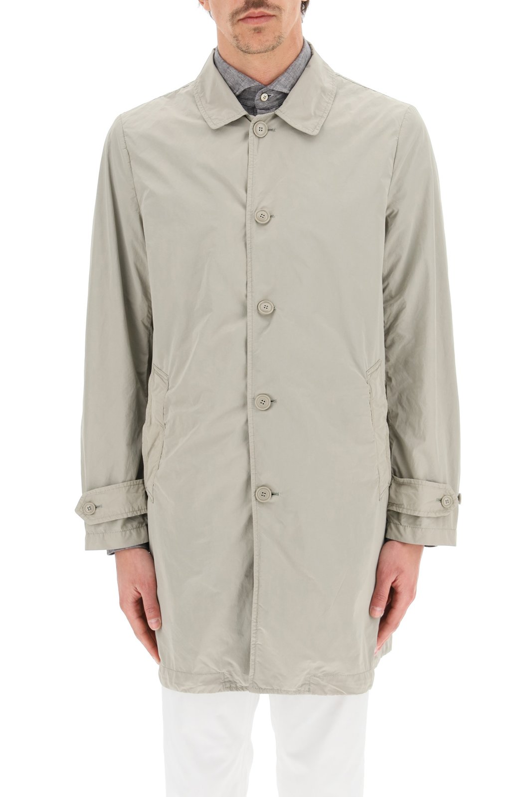 Aspesi Mid-Length Single Breasted Coat