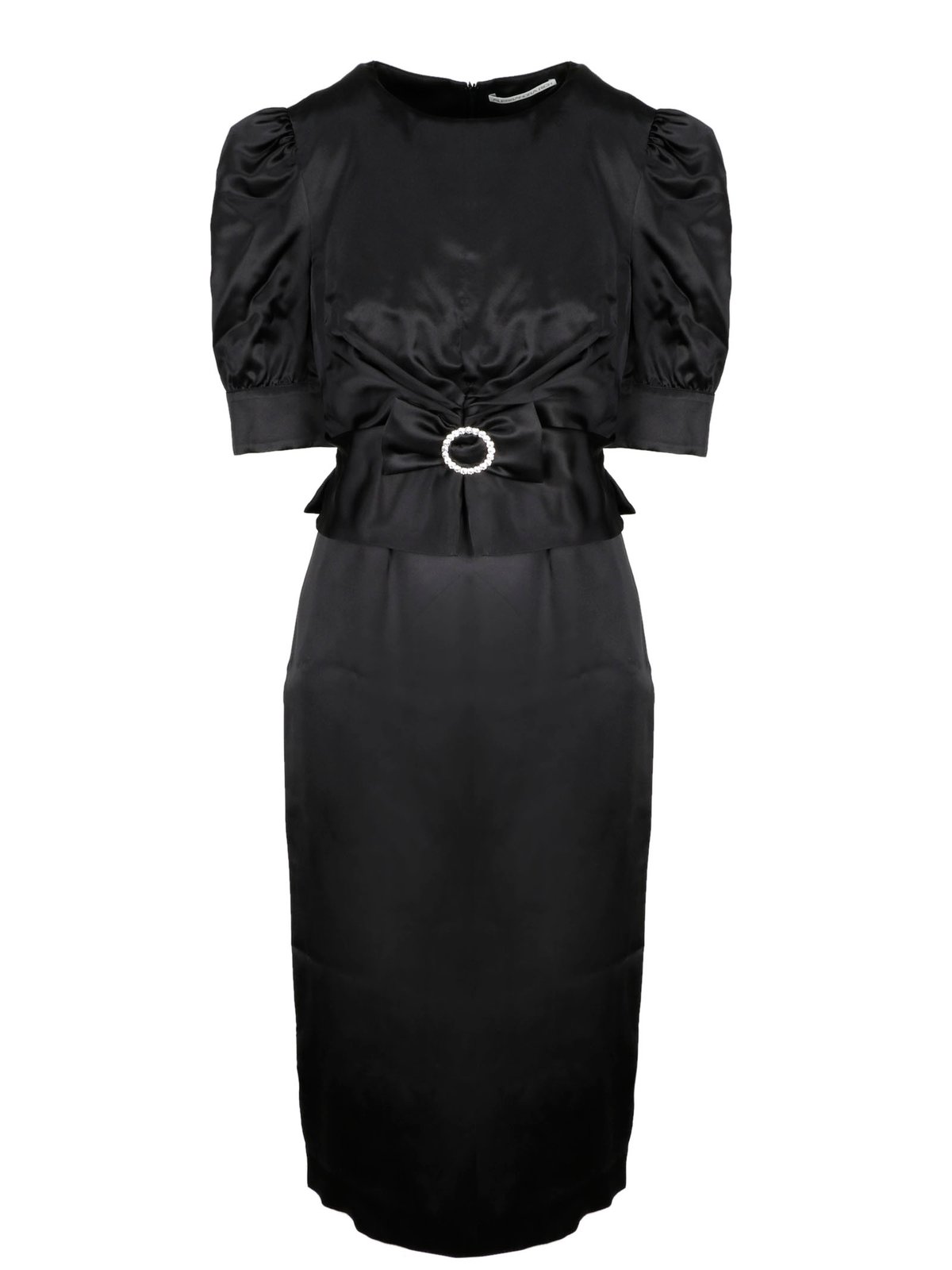 Alessandra Rich Bow Midi Dress