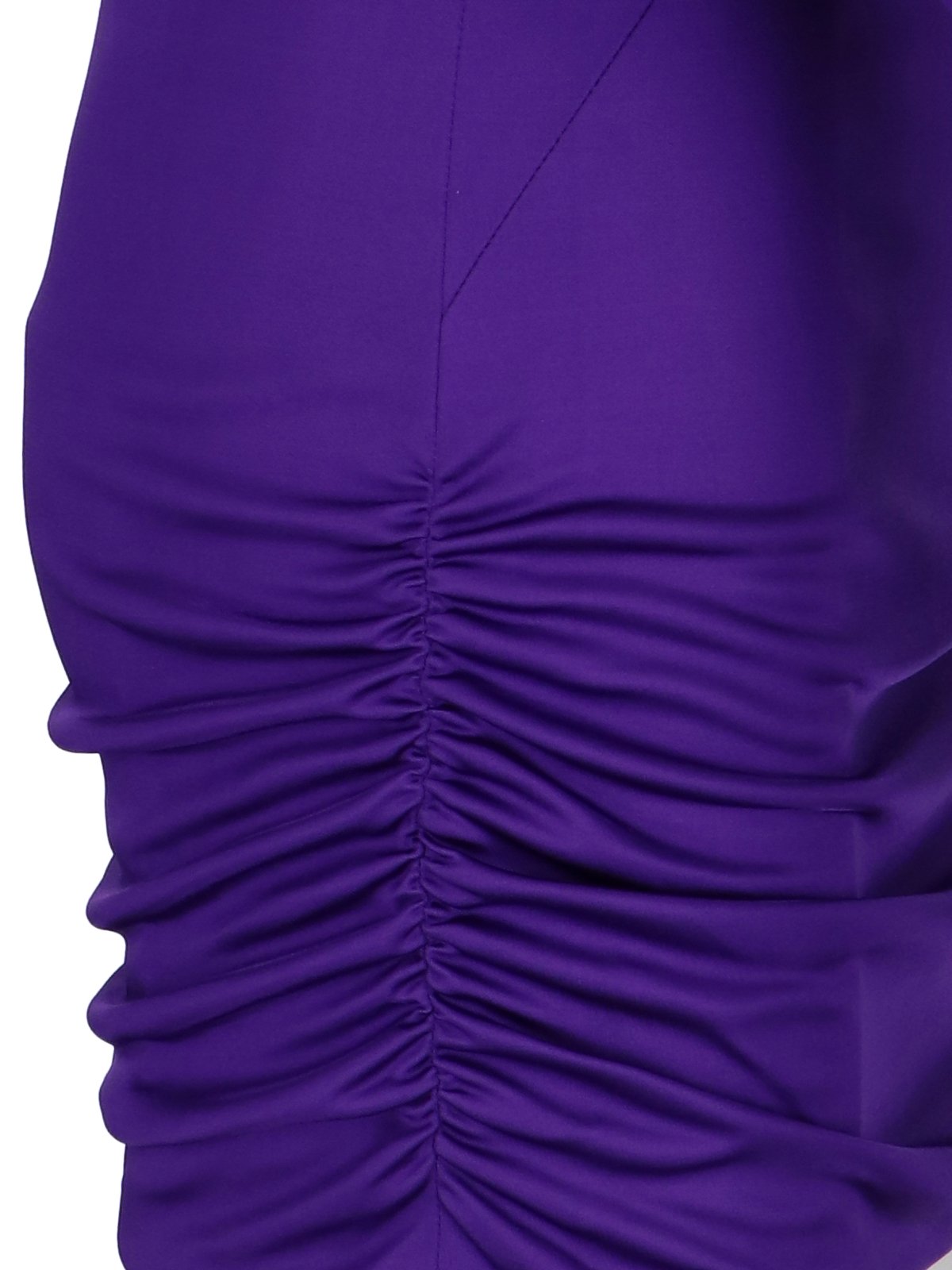 Versace Slash Cut-Out Long Sleeved Mini Dress