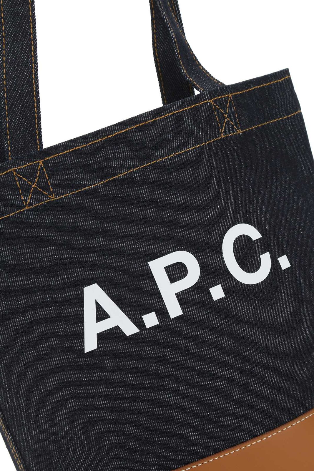 A.P.C. Axelle Two-Tone Small Tote Bag