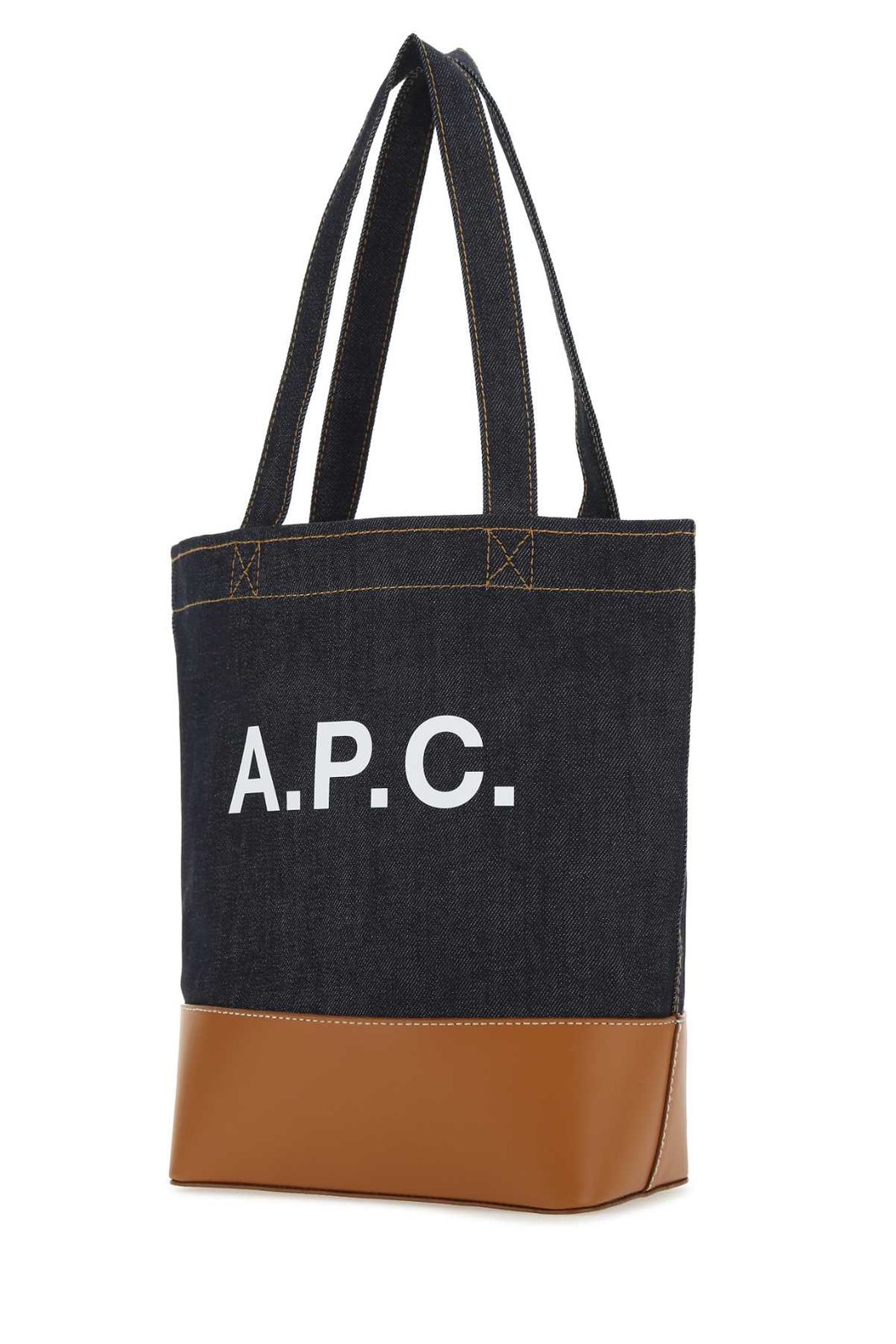 A.P.C. Axelle Two-Tone Small Tote Bag 4 A.P.C. Axelle Two-Tone Small Tote Bag