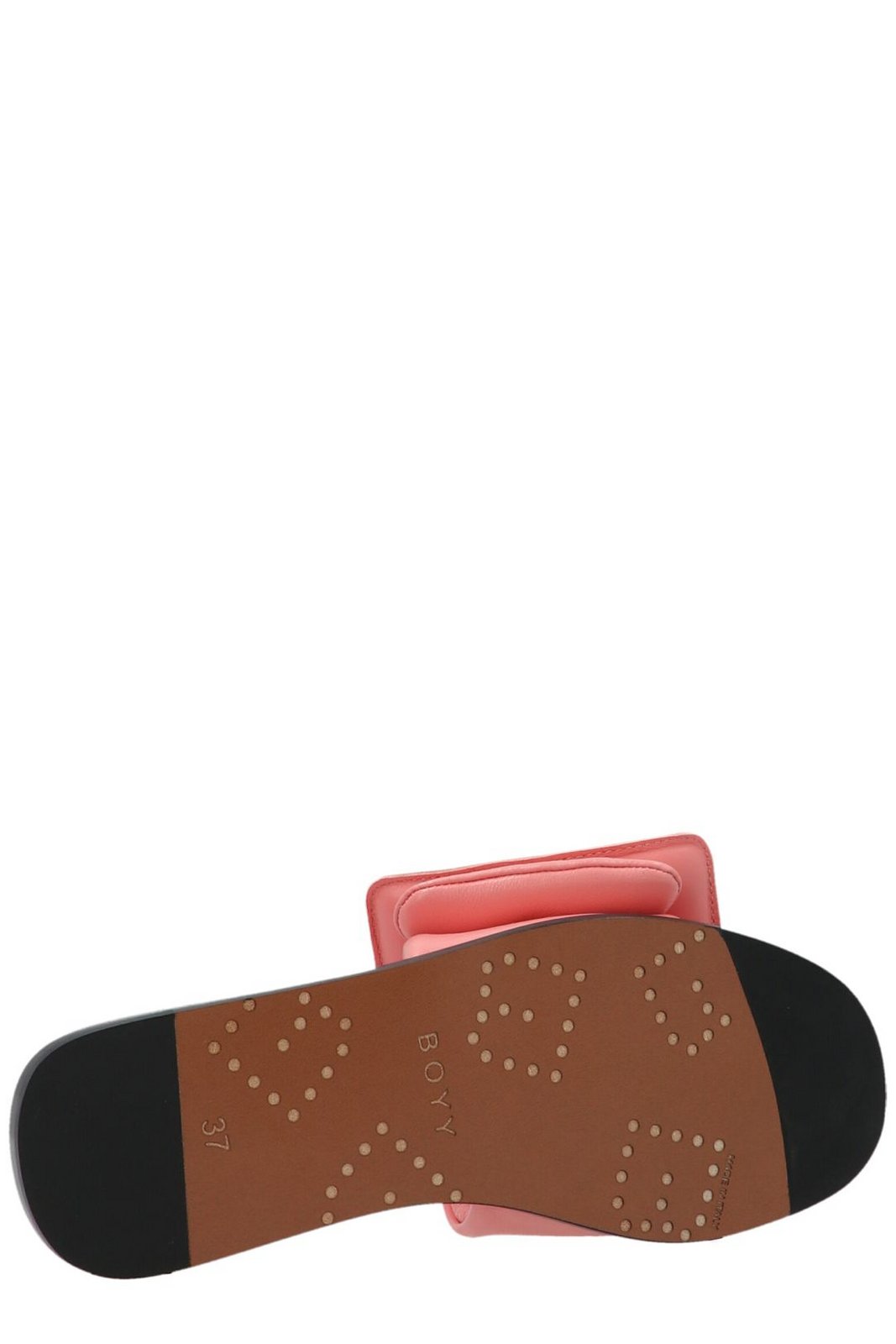 Boyy Oversized Puffy Buckle Sandals