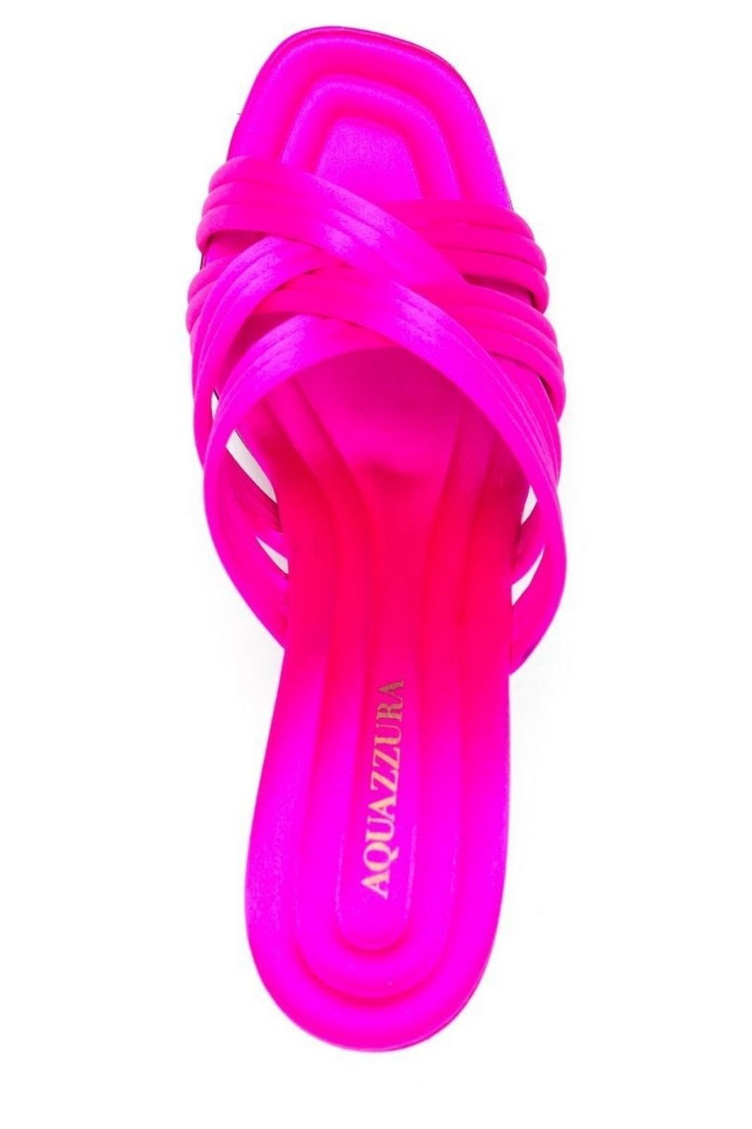 Aquazzura Braided Knot Detail Heeled Sandals