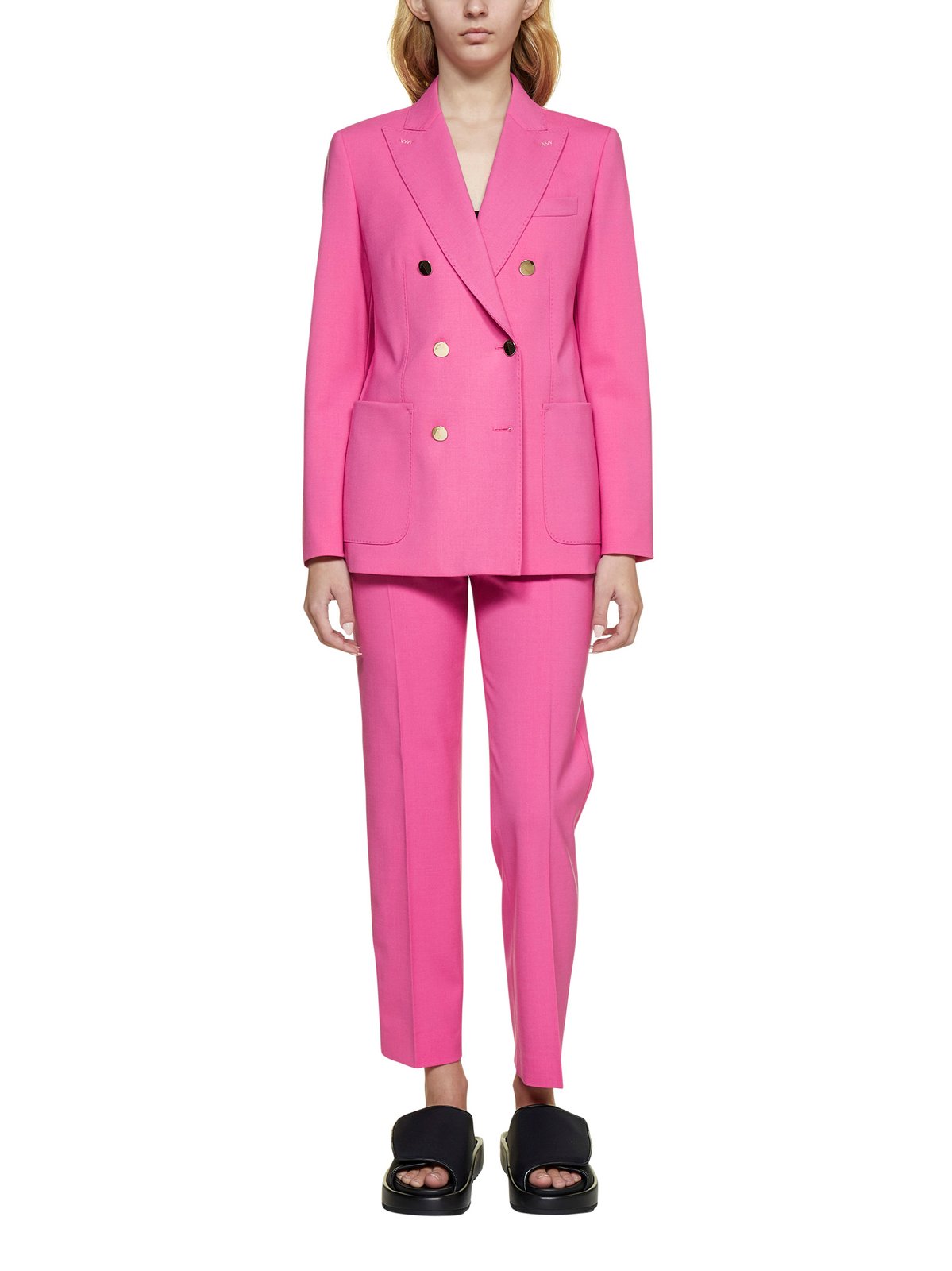 Max Mara Gin Double-Breasted Tailored Blazer