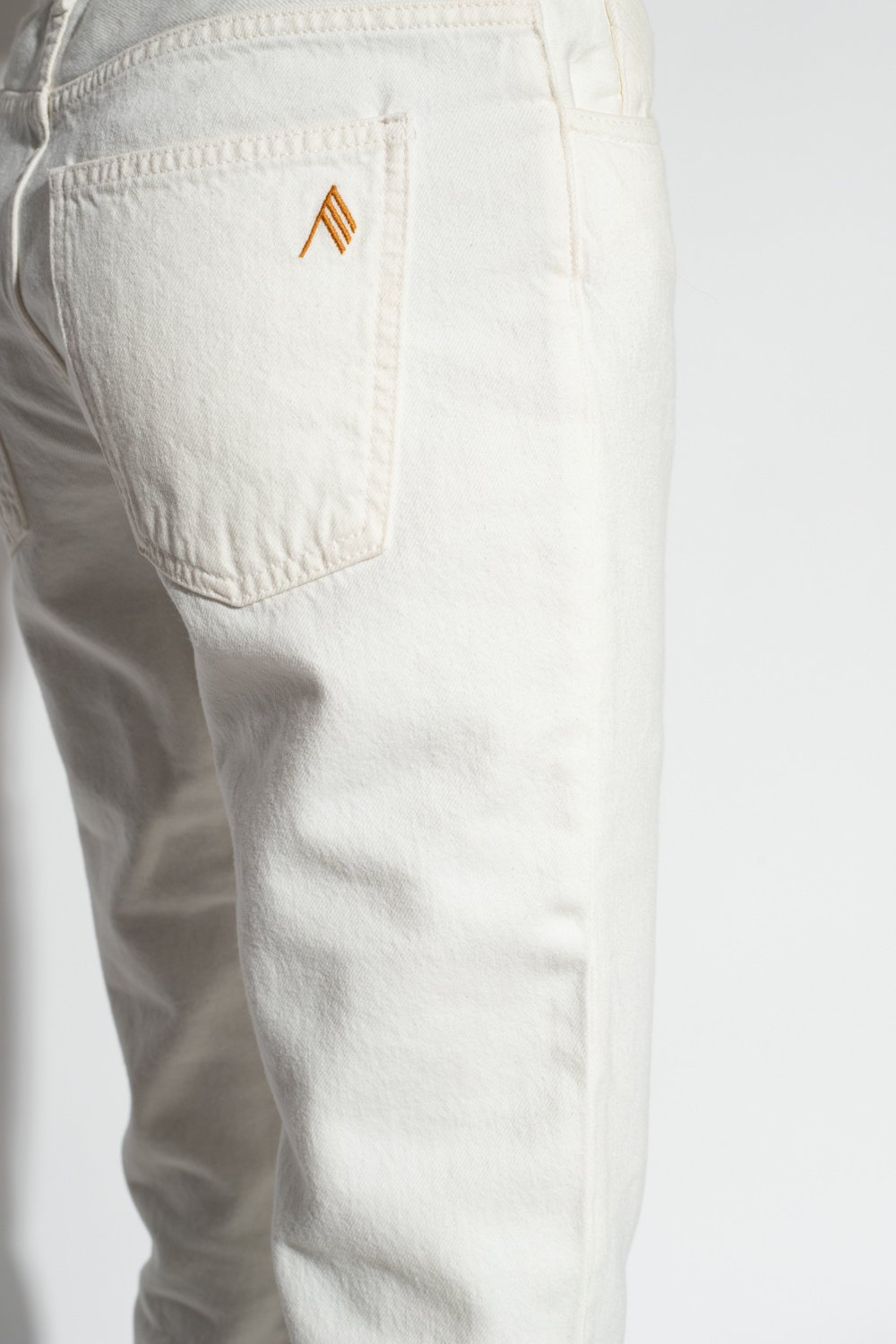The Attico Girlfriend Straight Leg Jeans