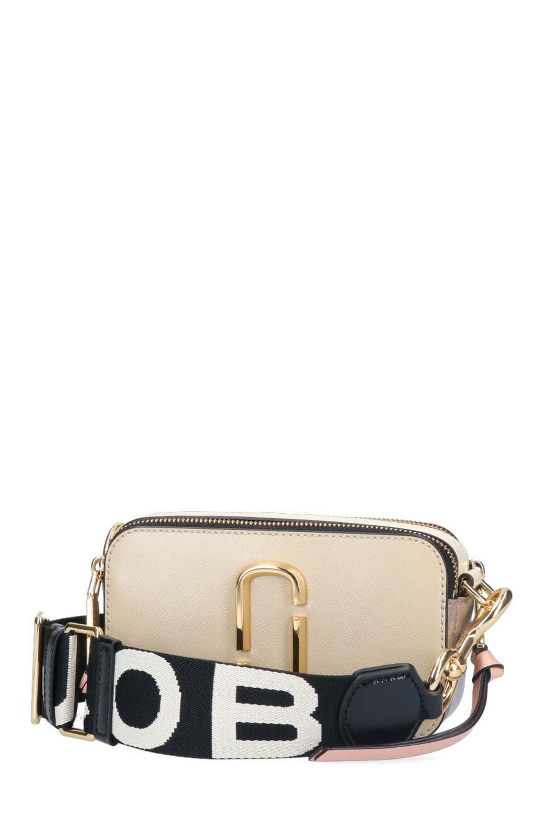 Marc Jacobs The Snapshot Logo Plaque Crossbody Bag