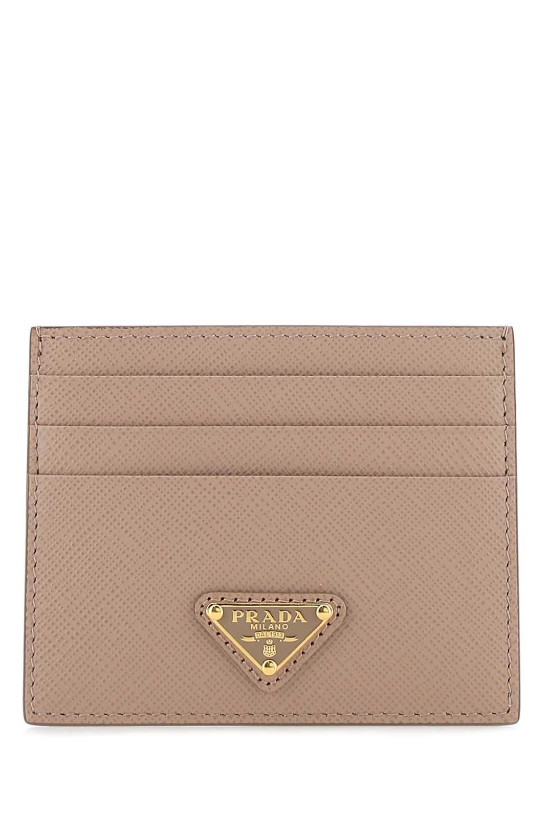 Prada Logo Plaque Card Holder